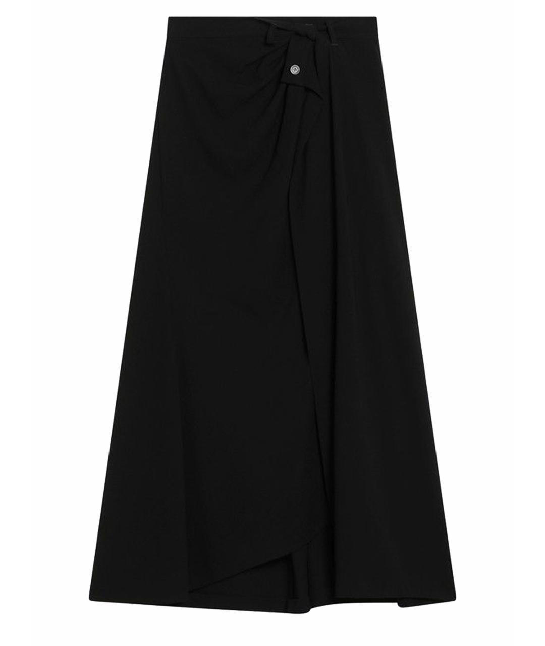 BALENCIAGA Черная юбка макси, фото 1