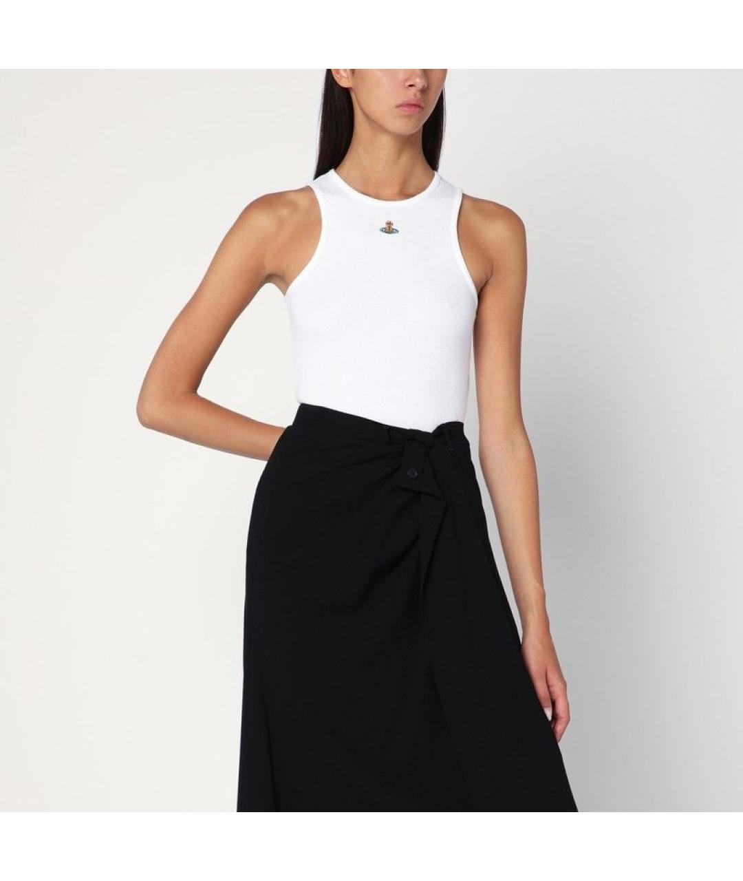 VIVIENNE WESTWOOD Белая хлопковая майка, фото 2