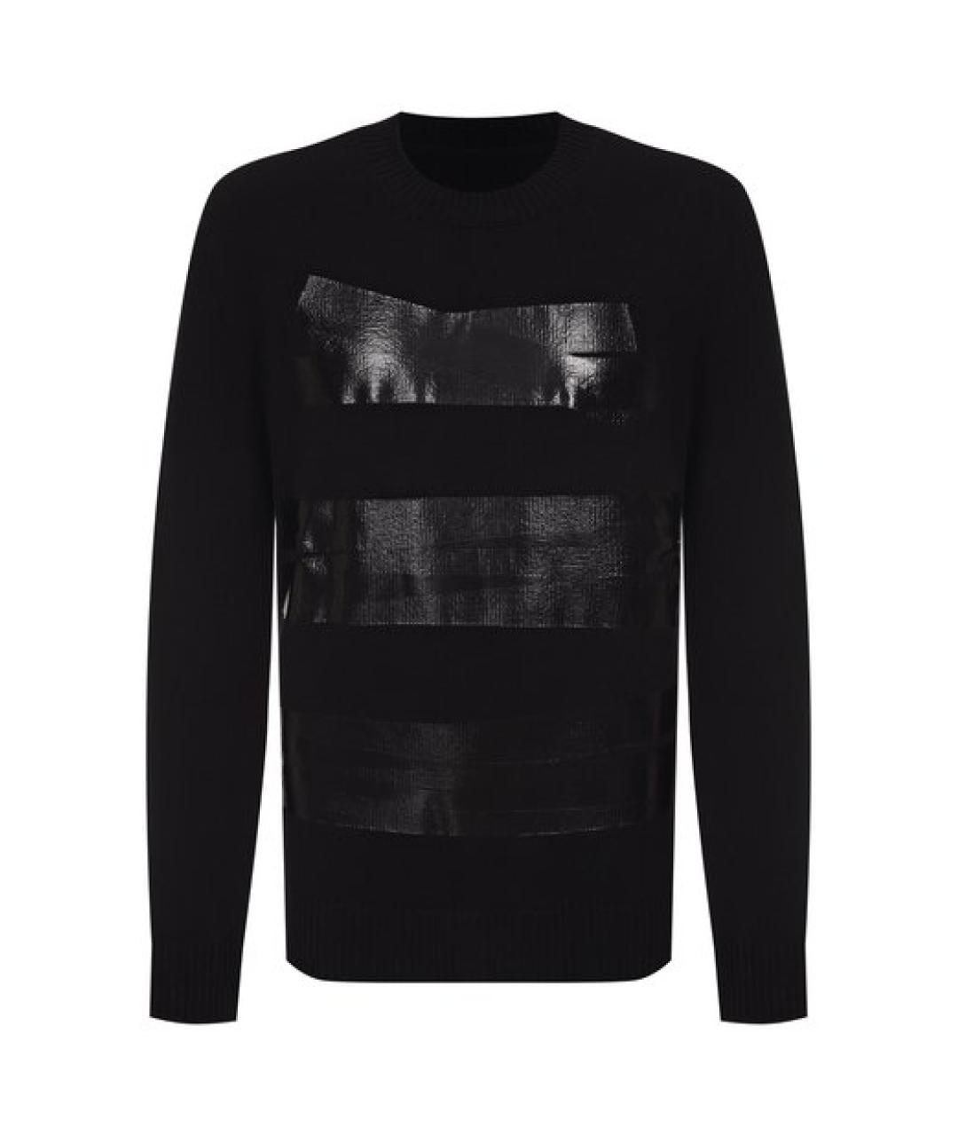 MM6 MAISON MARGIELA Черный шерстяной джемпер / свитер, фото 1