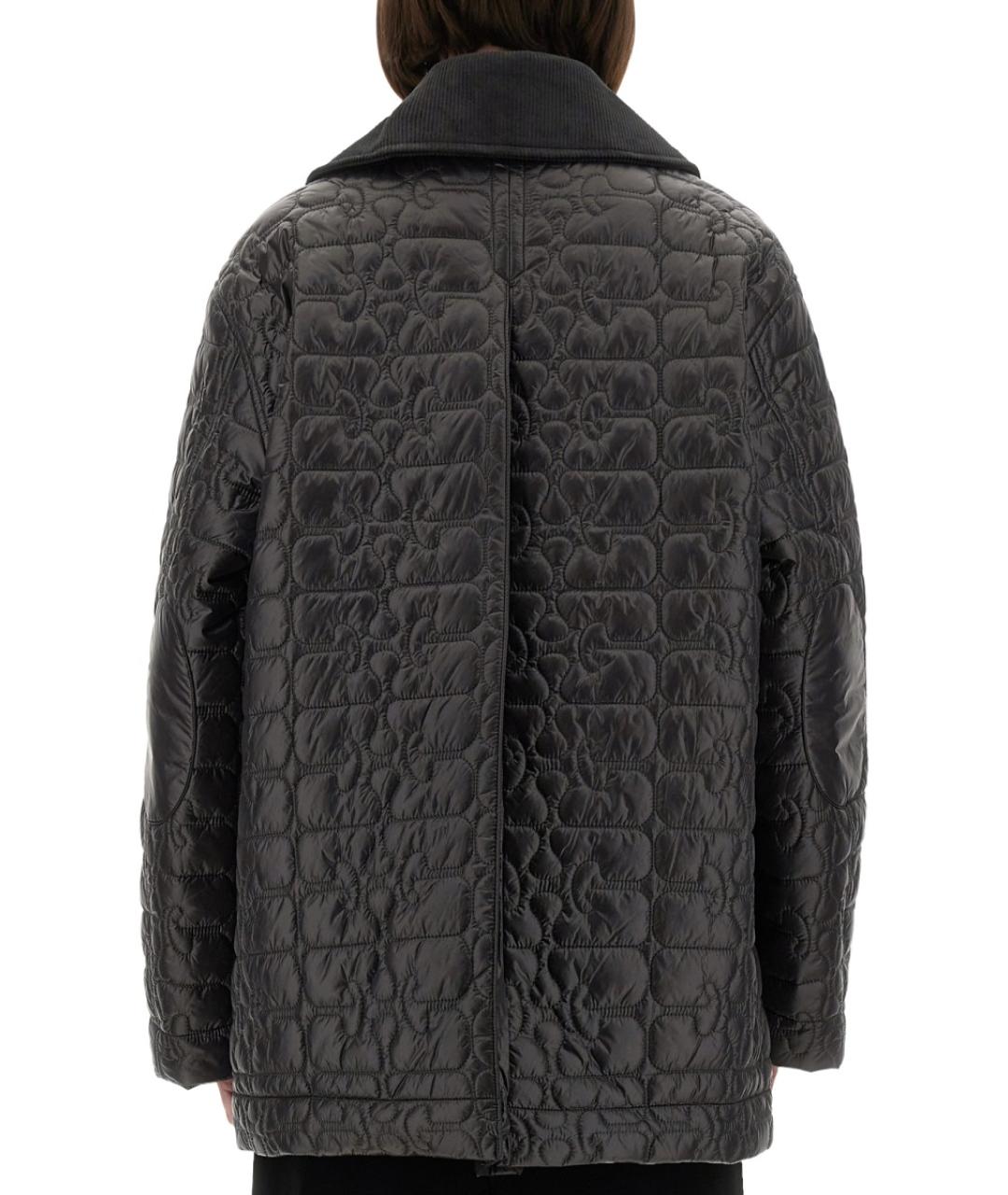 GANNI Черная полиамидовая куртка, фото 2