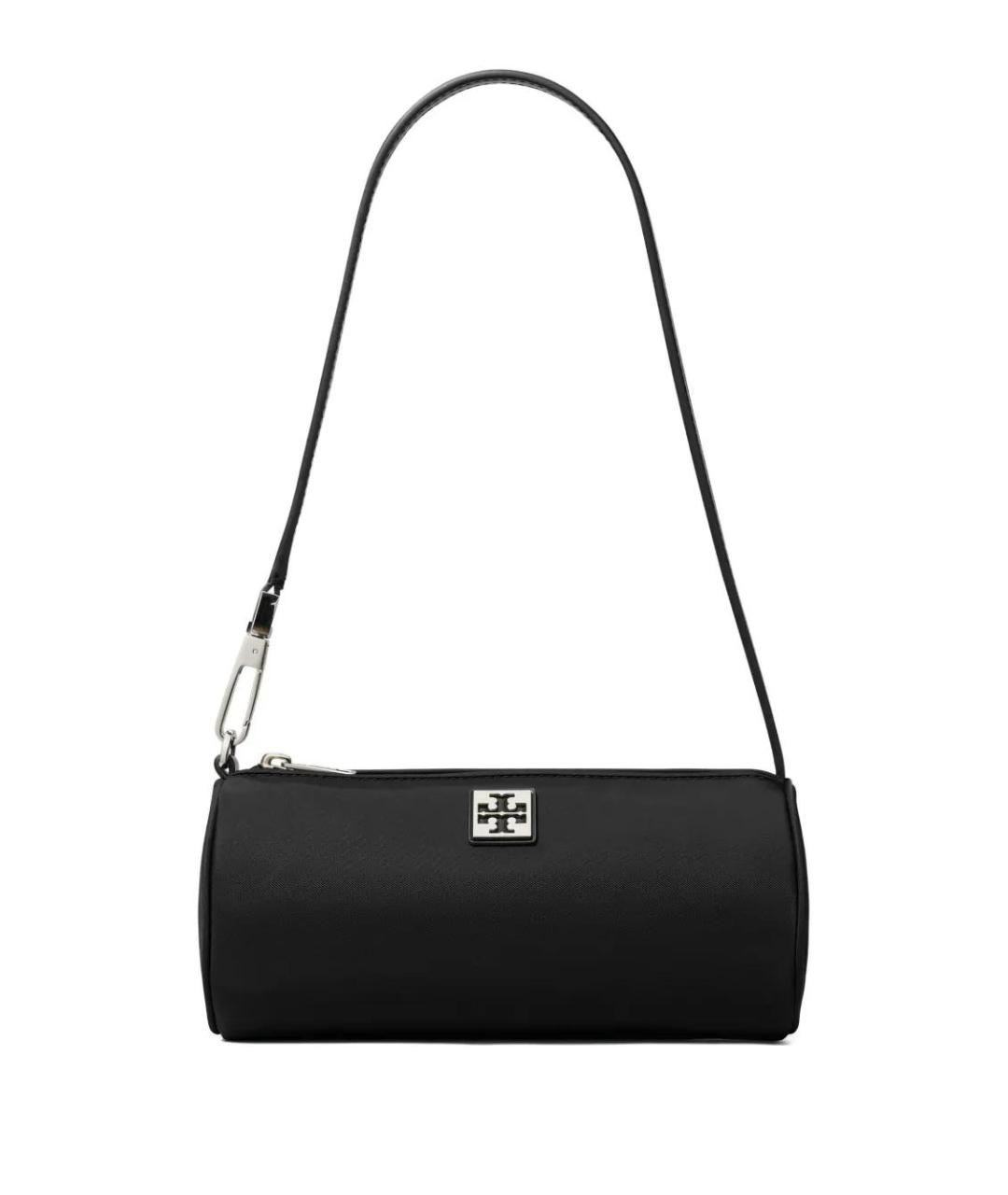 TORY BURCH Черная тканевая сумка через плечо, фото 1
