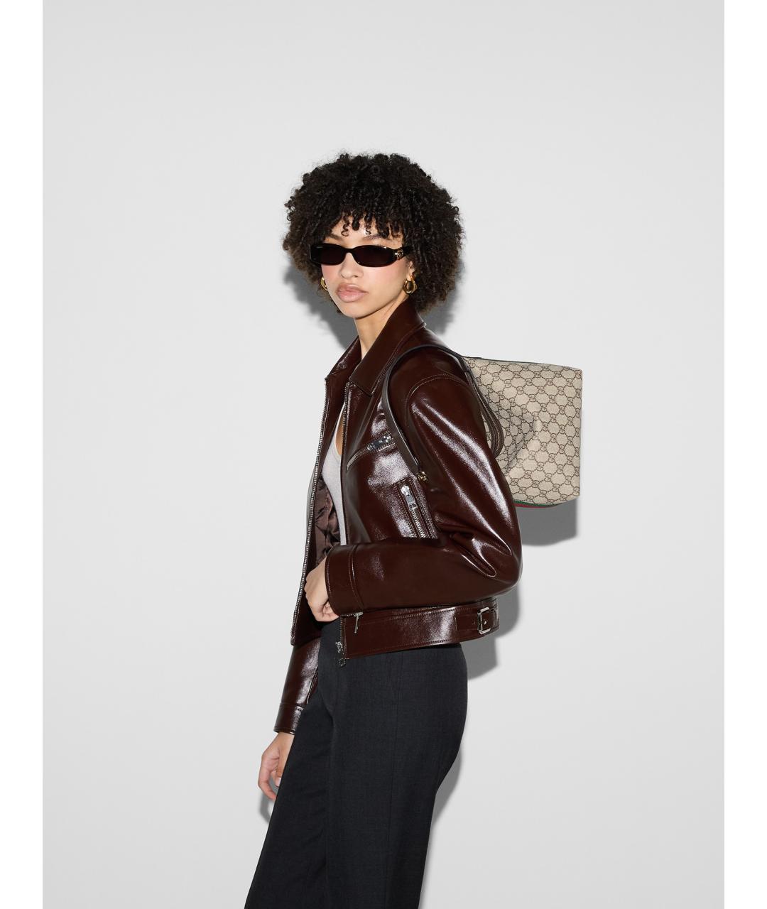 GUCCI Бежевая сумка через плечо, фото 4