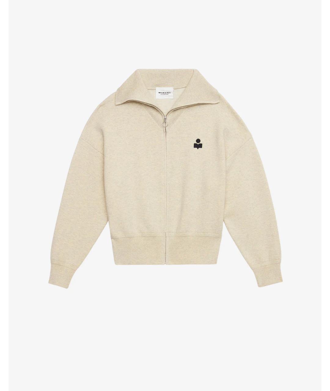 ISABEL MARANT Серый хлопковый джемпер / свитер, фото 1