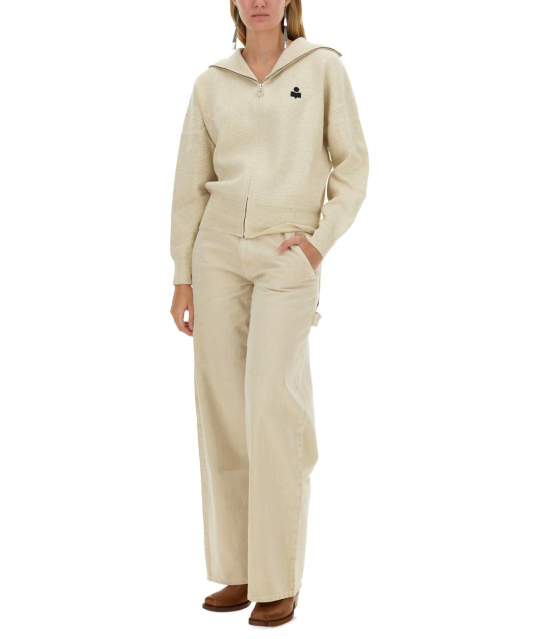 ISABEL MARANT Серый хлопковый джемпер / свитер, фото 2