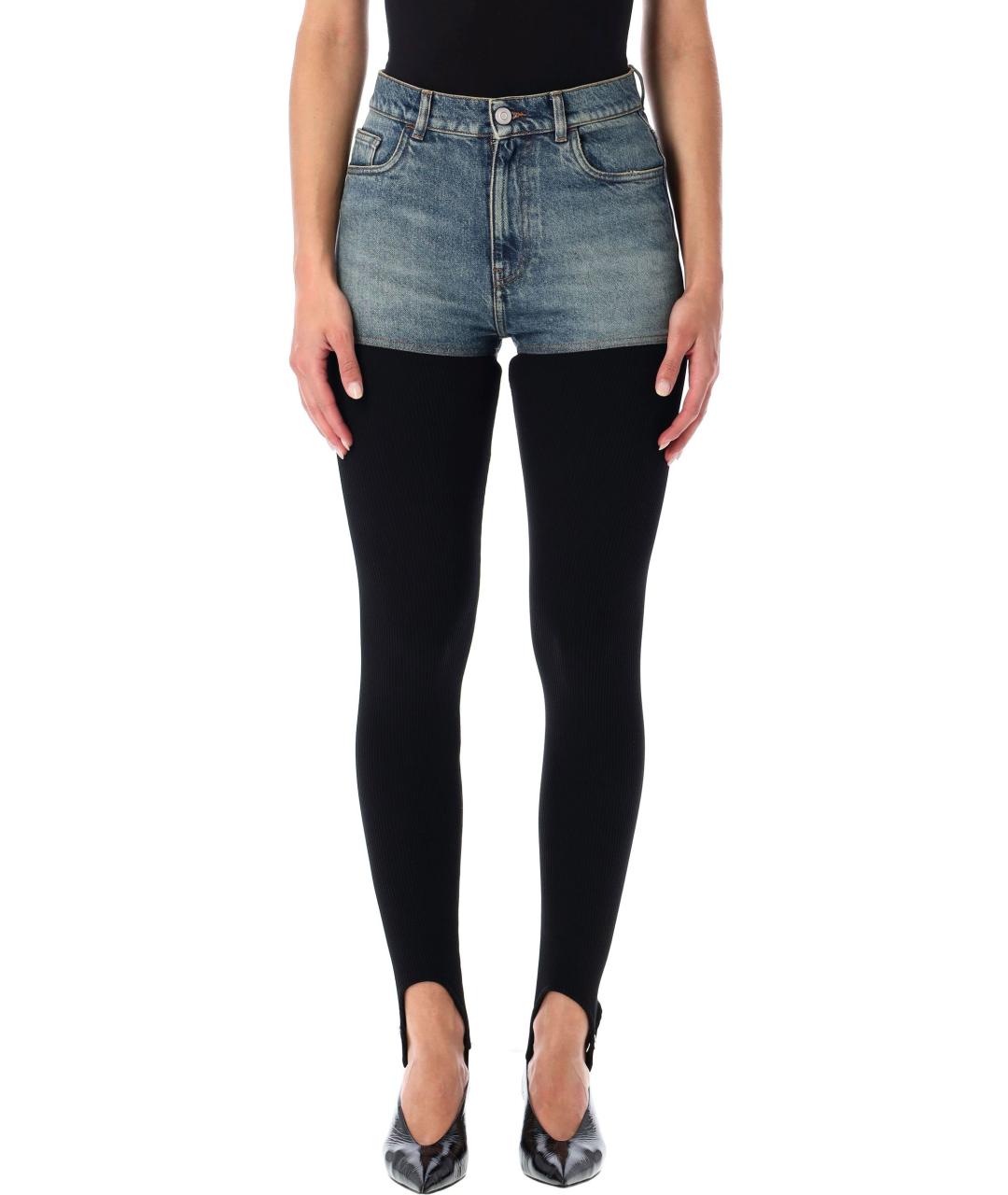 COPERNI Синие хлопковые брюки узкие, фото 2