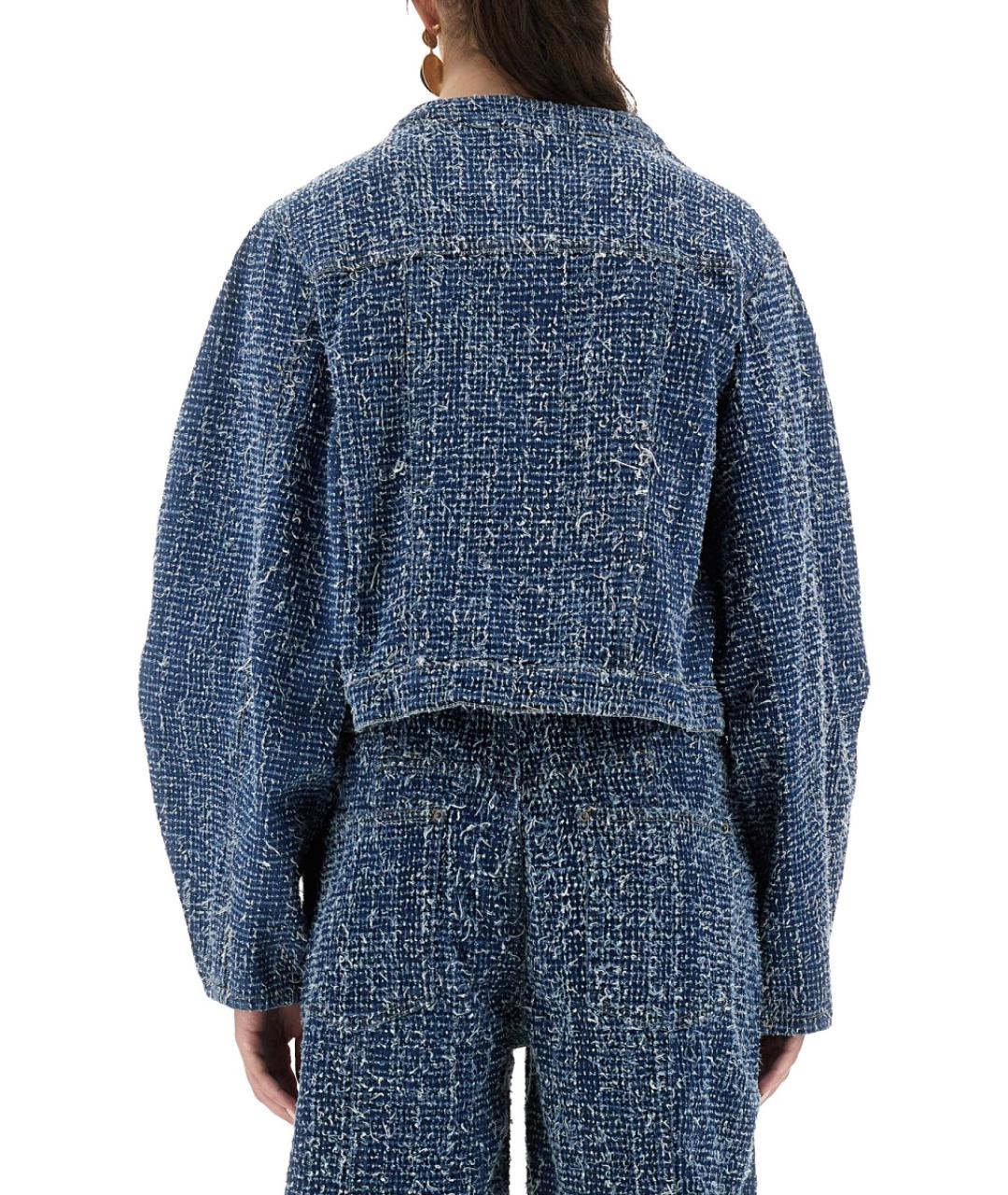 ROTATE Синяя хлопковая куртка, фото 4