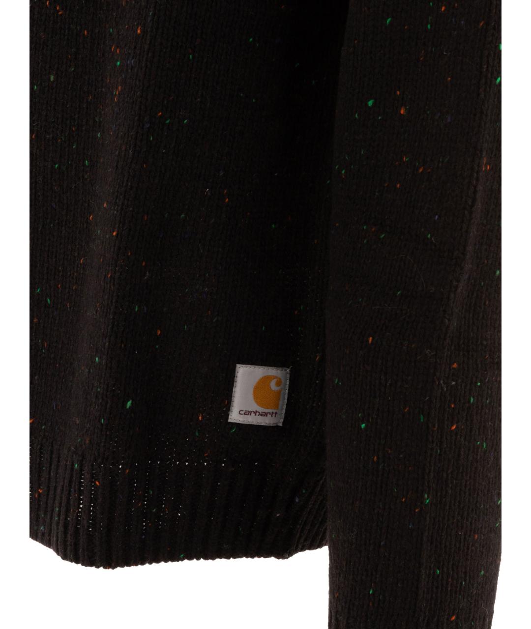 CARHARTT WIP Черный шерстяной джемпер / свитер, фото 4