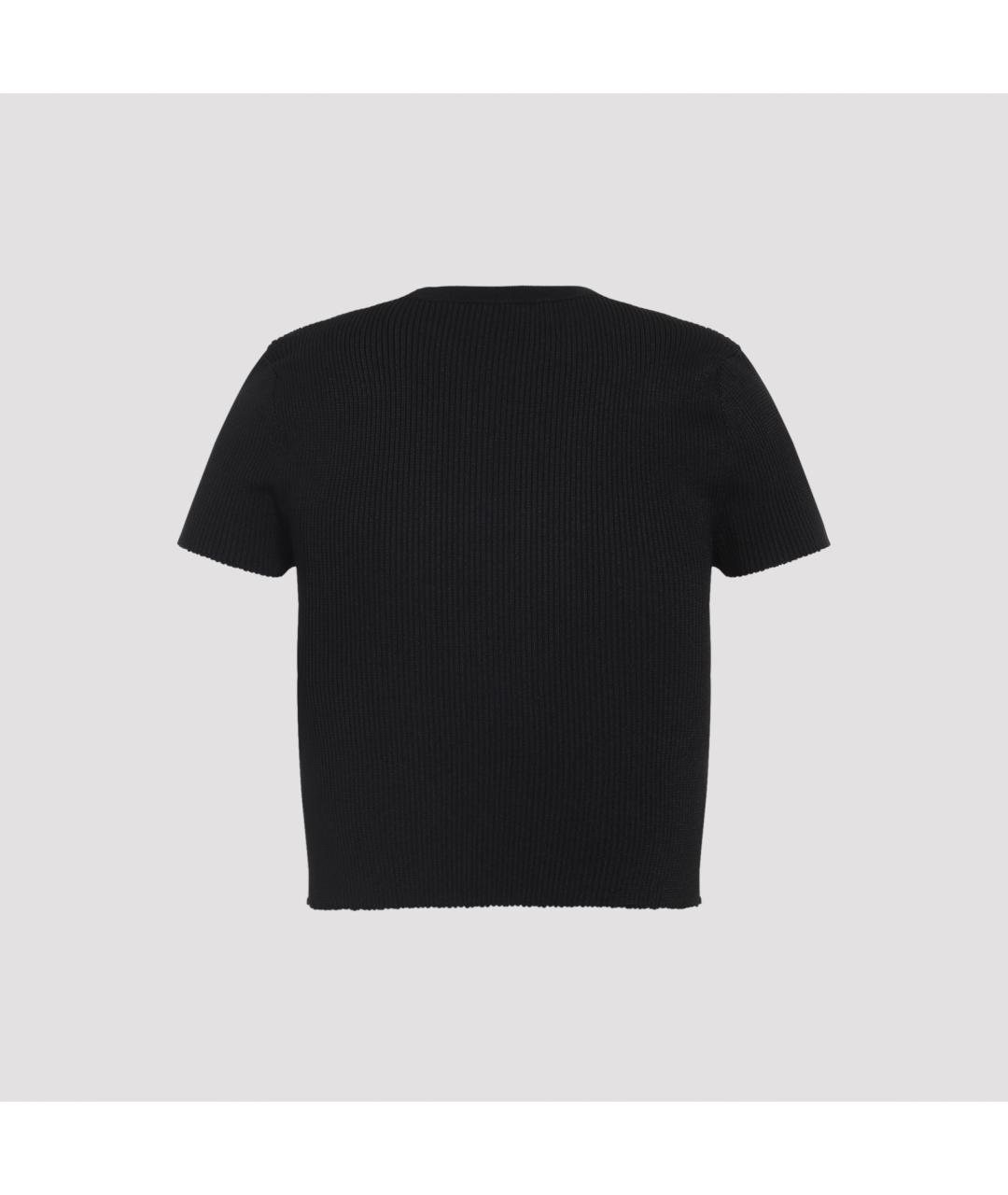 GIVENCHY Черная полиэстеровая футболка, фото 2