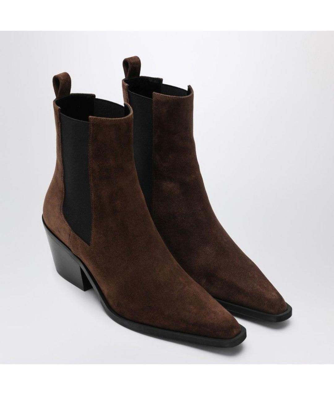 A.EMERY Коричневые кожаные ботинки, фото 4