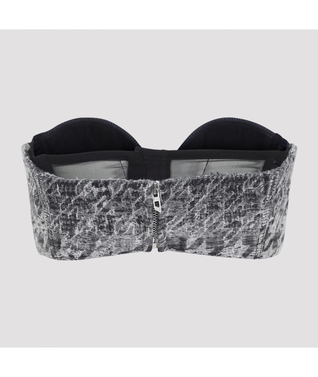 DIESEL Черная хлопковая майка, фото 3