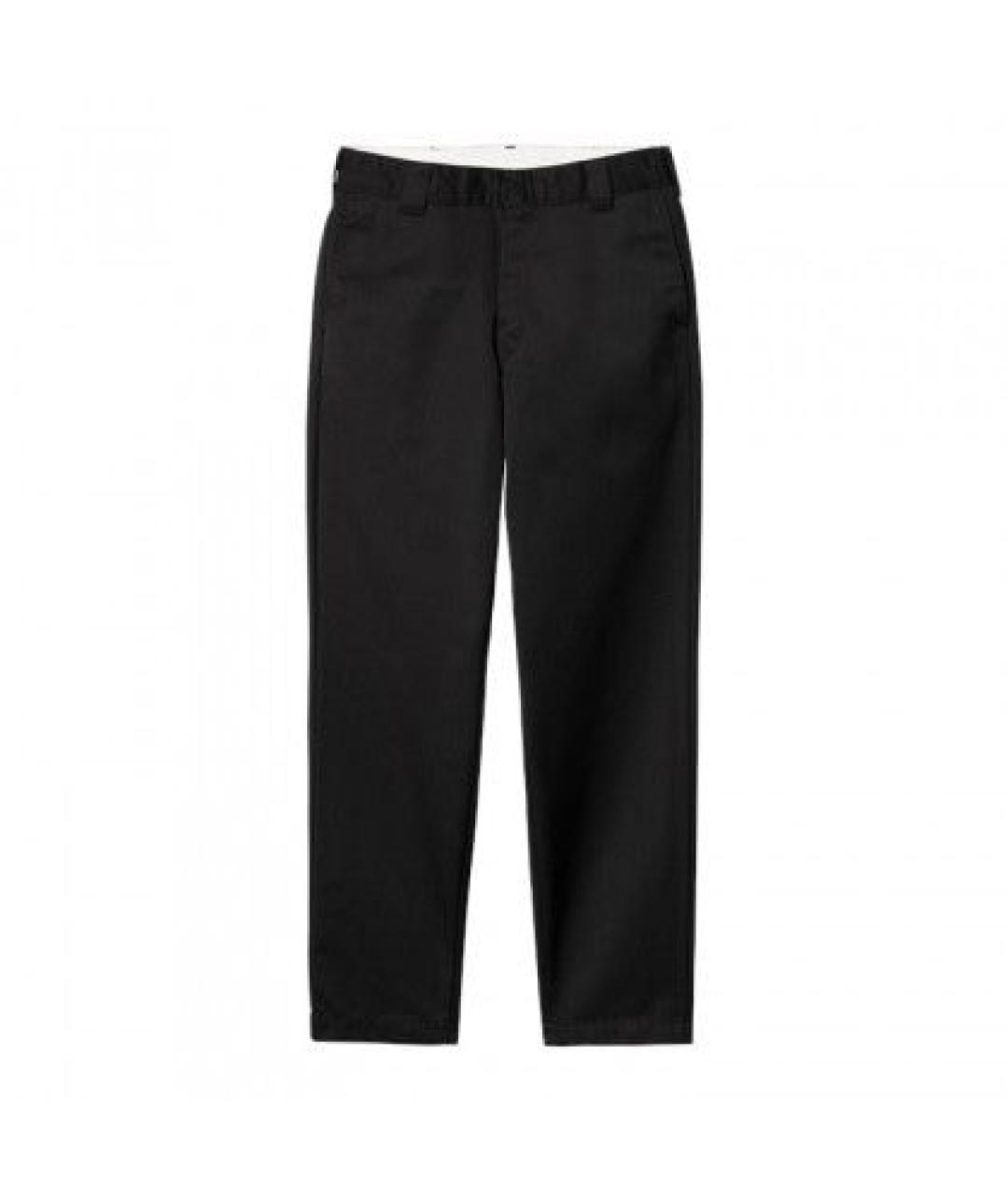CARHARTT WIP Черные полиэстеровые повседневные брюки, фото 1