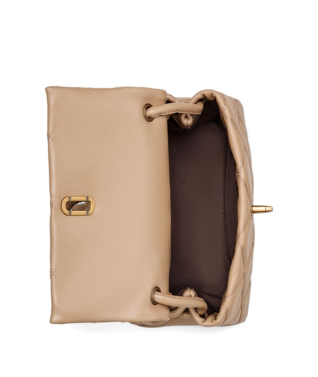 MARC JACOBS Бежевая кожаная сумка через плечо, фото 5