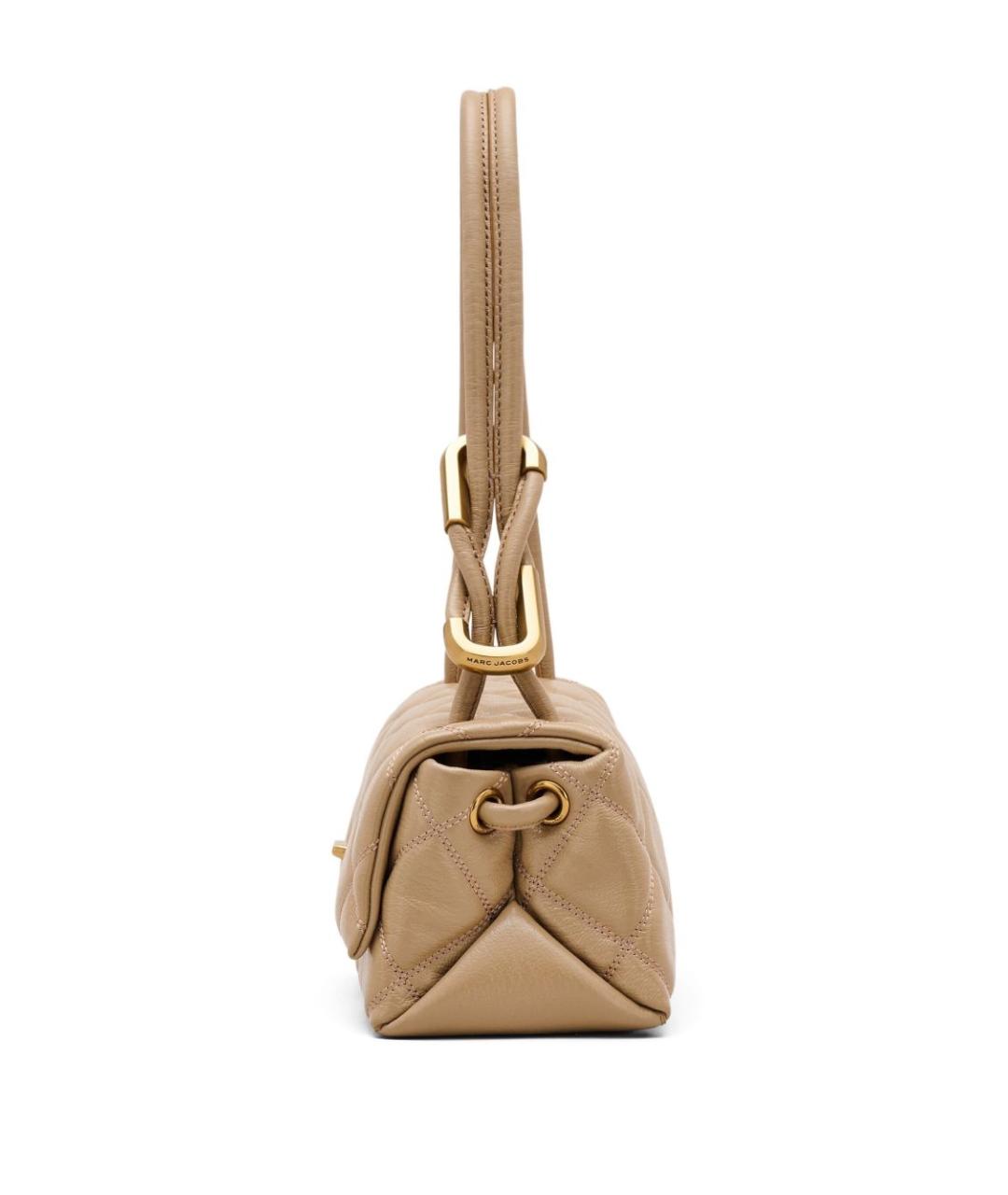 MARC JACOBS Бежевая кожаная сумка через плечо, фото 2