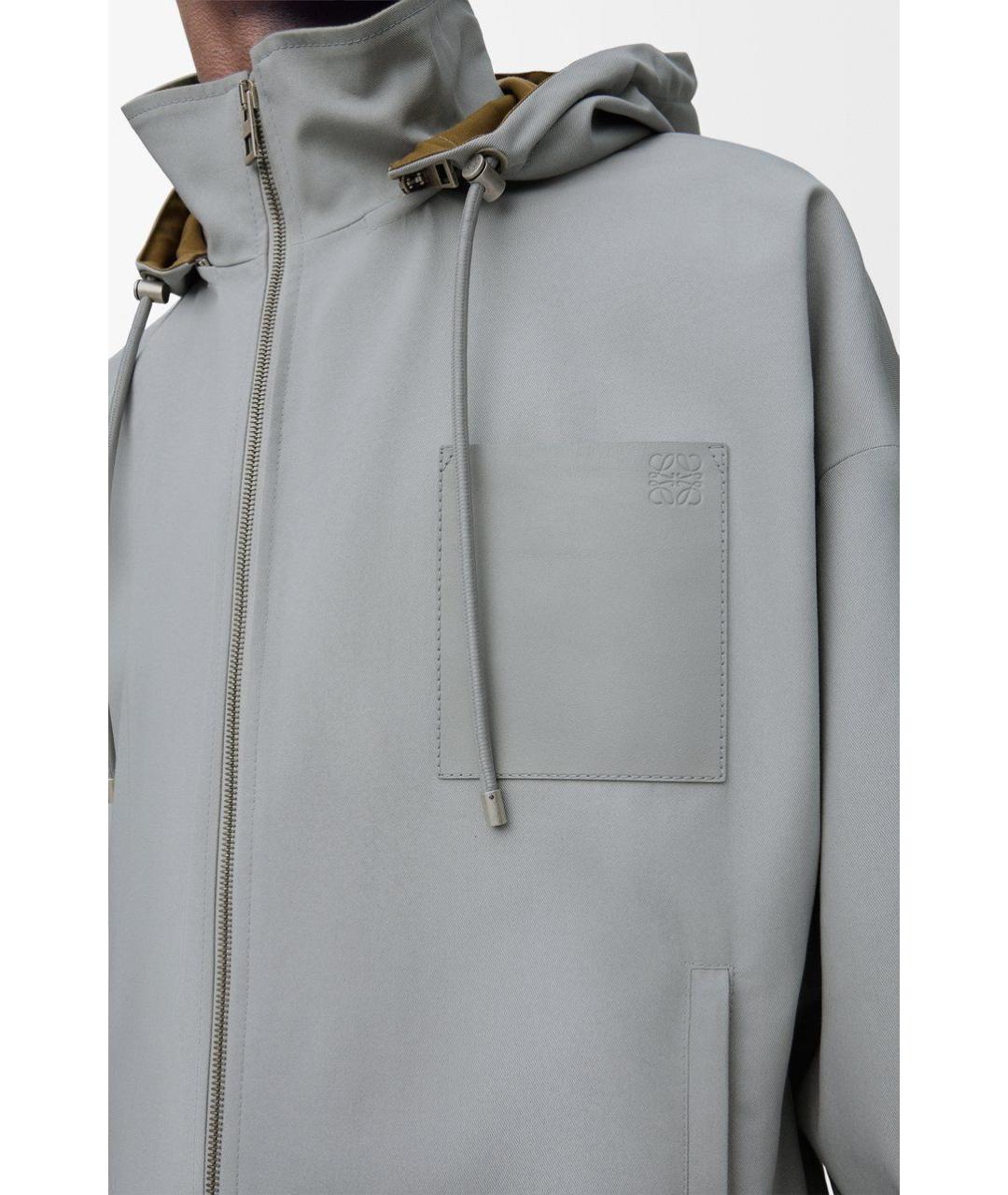 LOEWE Серая куртка, фото 5