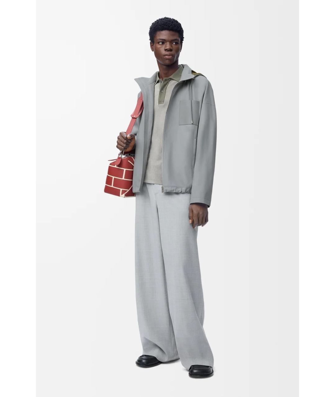 LOEWE Серая куртка, фото 2