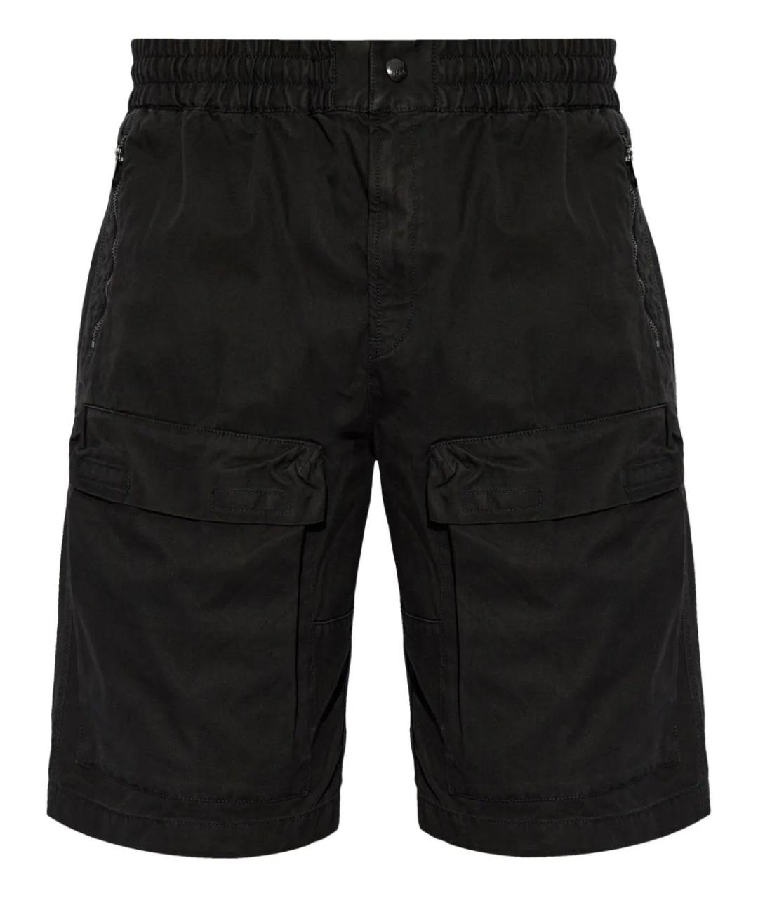 DIESEL Черные хлопковые шорты, фото 1