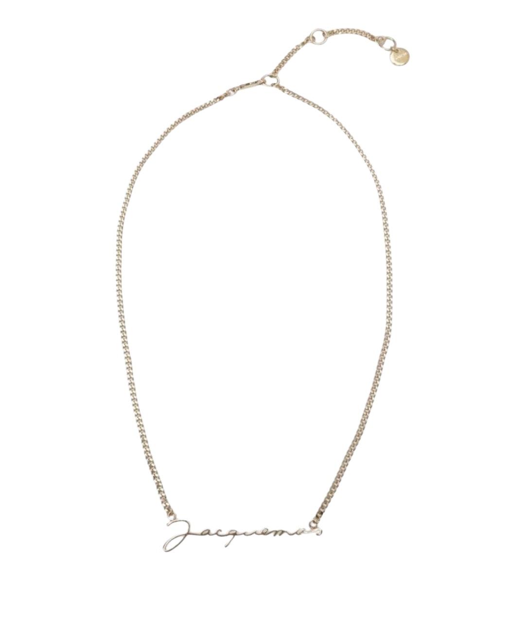 JACQUEMUS Золотая металлическая подвеска, фото 1