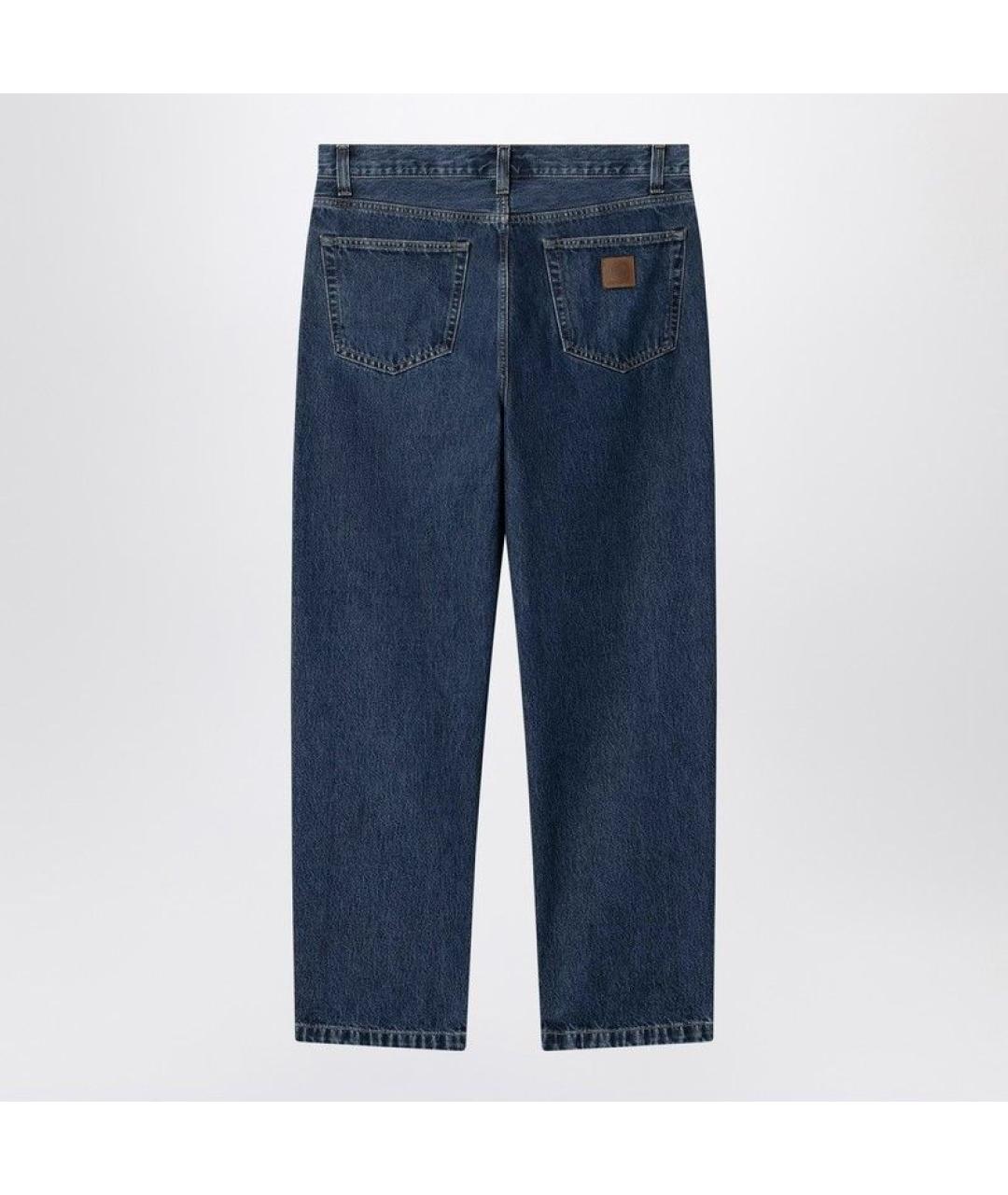 CARHARTT WIP Синие хлопковые повседневные брюки, фото 2