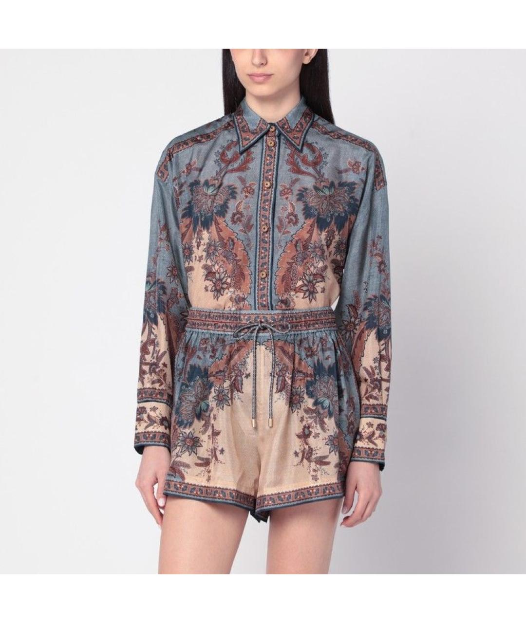 ZIMMERMANN Мульти шелковая рубашка, фото 2