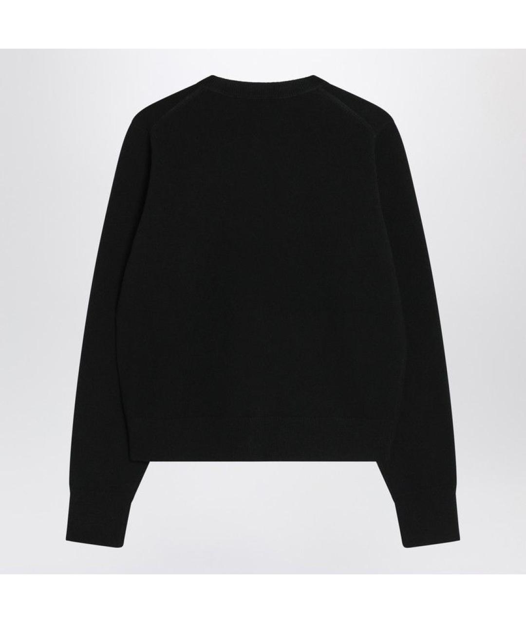 ACNE STUDIOS Черный шерстяной кардиган, фото 2