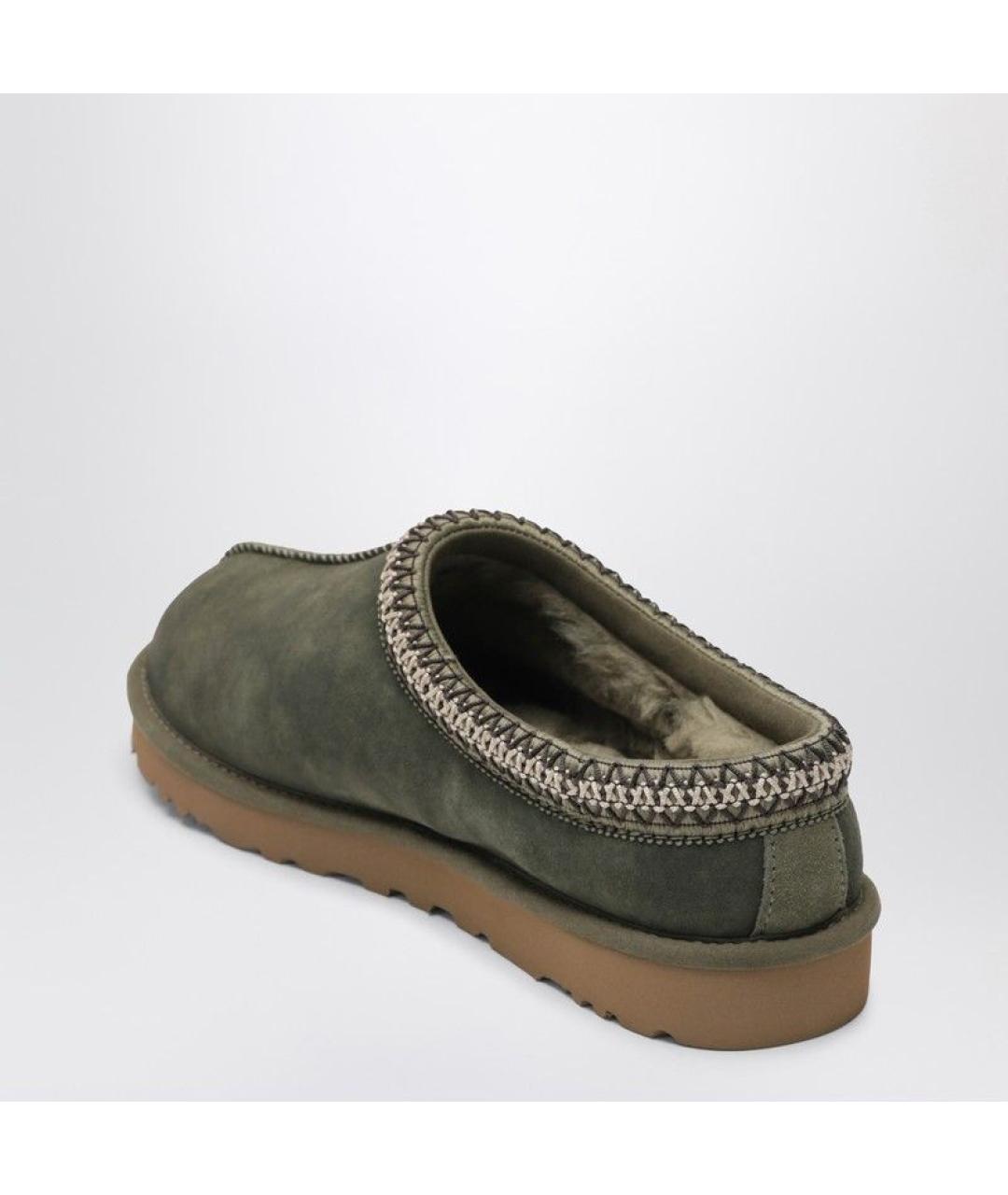 UGG AUSTRALIA Зеленые замшевые сандалии, фото 3