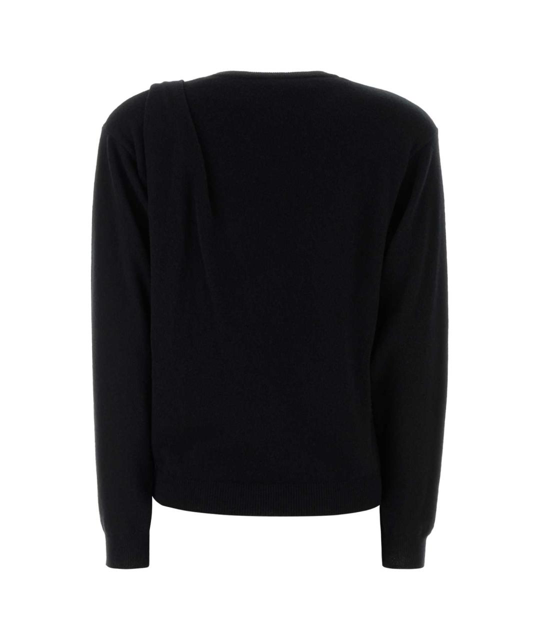 VERSACE Черный шерстяной джемпер / свитер, фото 2