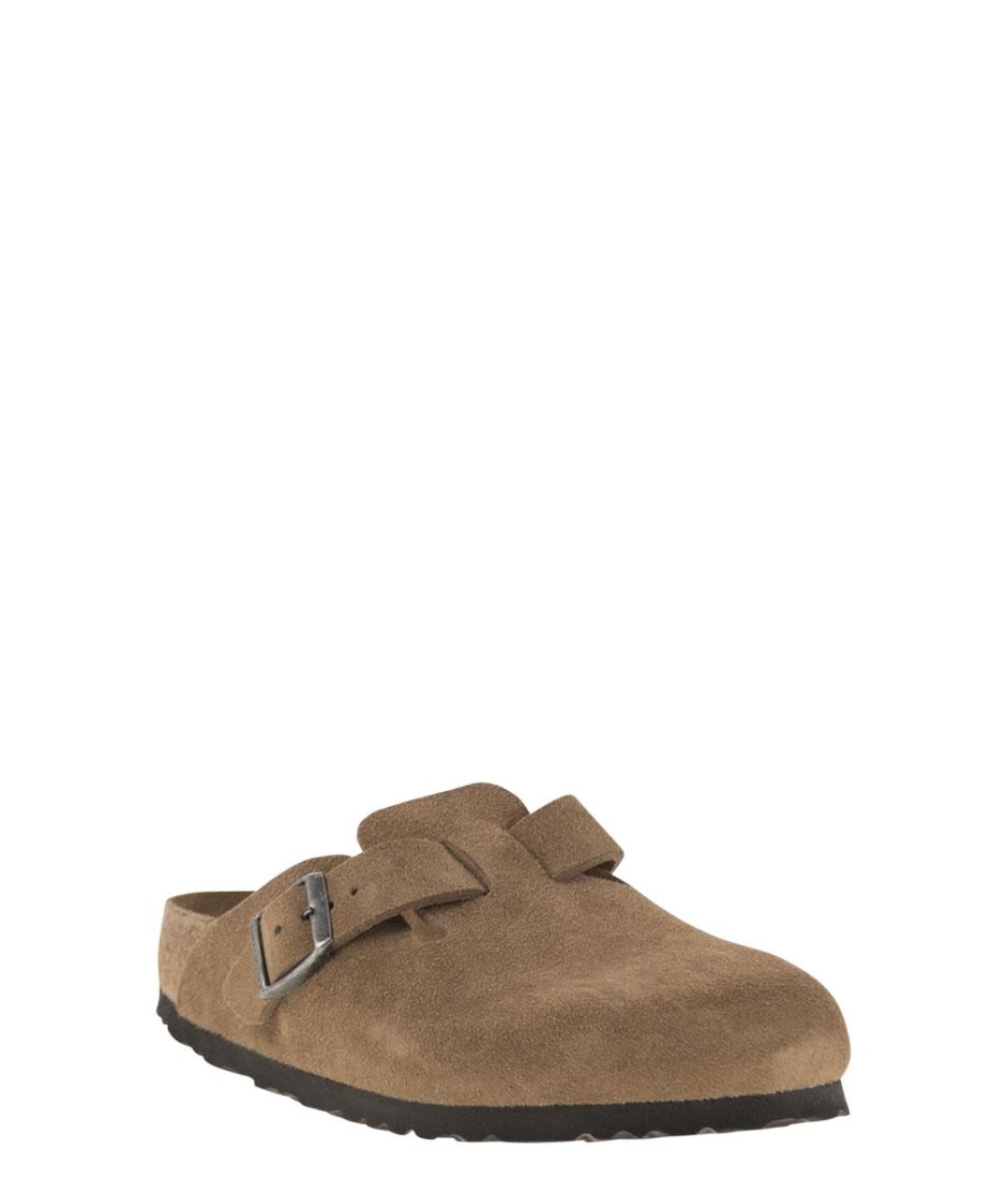 BIRKENSTOCK Коричневые замшевые туфли, фото 2