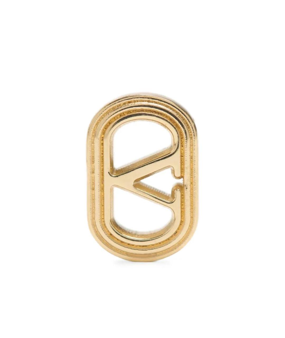 VALENTINO Золотые латунные серьги, фото 4