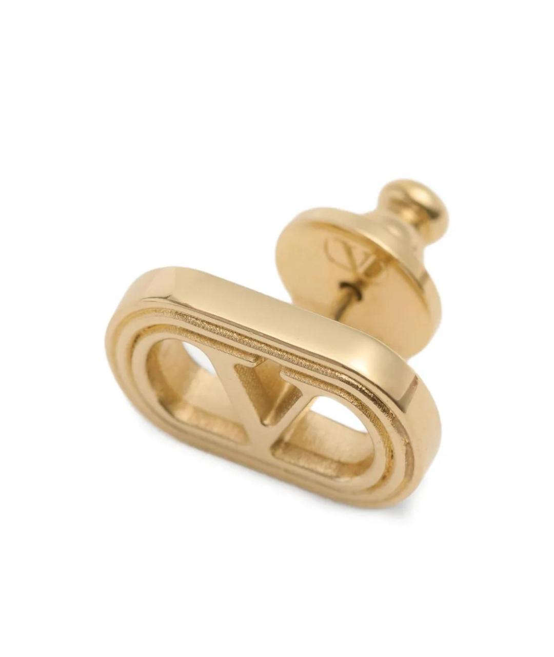 VALENTINO Золотые латунные серьги, фото 5