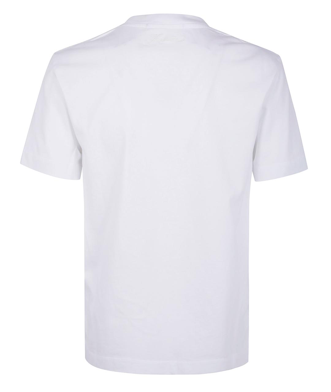 JACQUEMUS Белая хлопковая футболка, фото 2