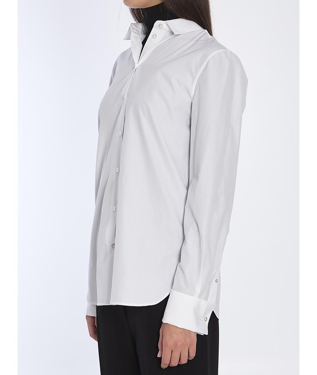 THE ROW Белая хлопковая рубашка, фото 3