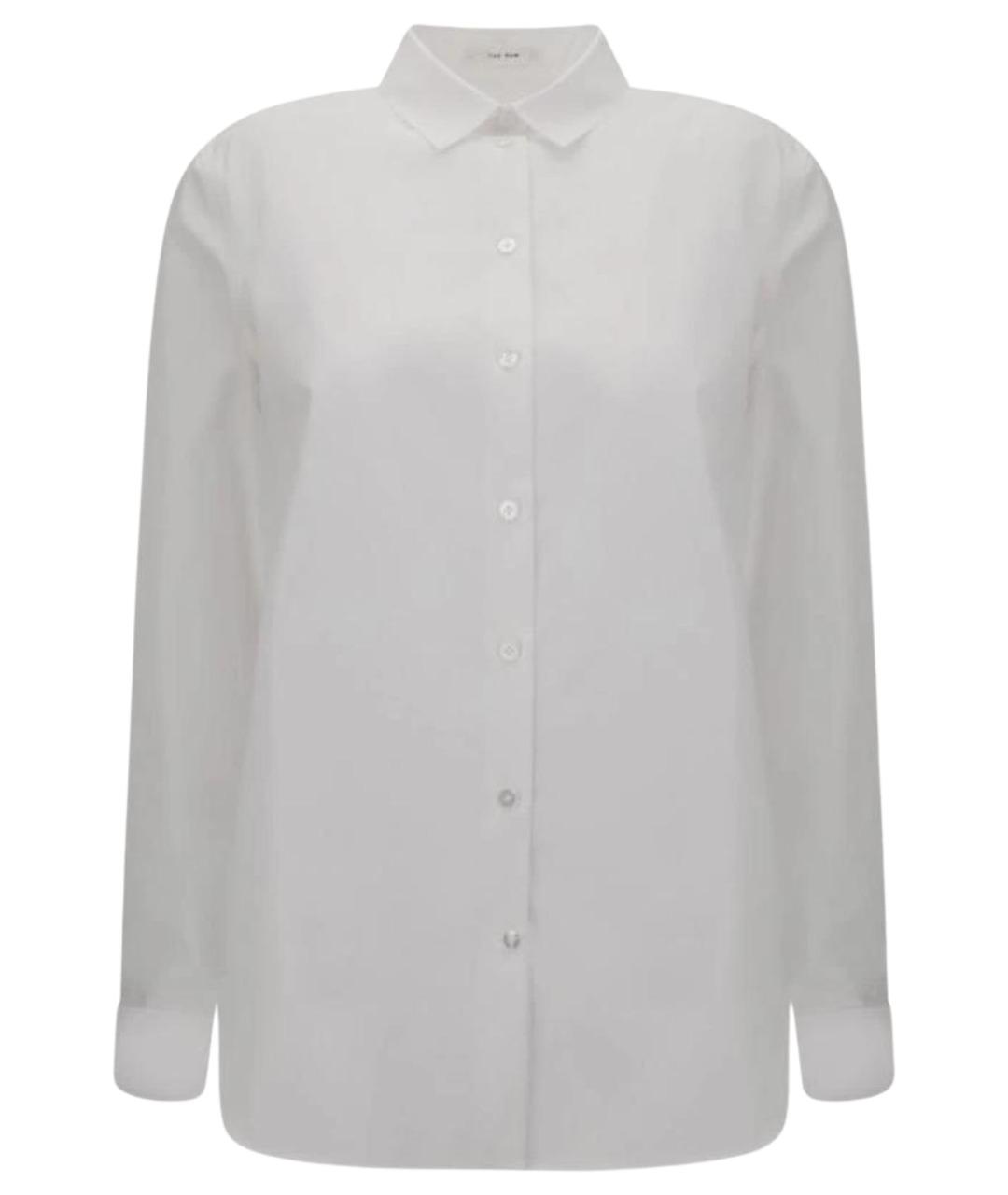 THE ROW Белая хлопковая рубашка, фото 1