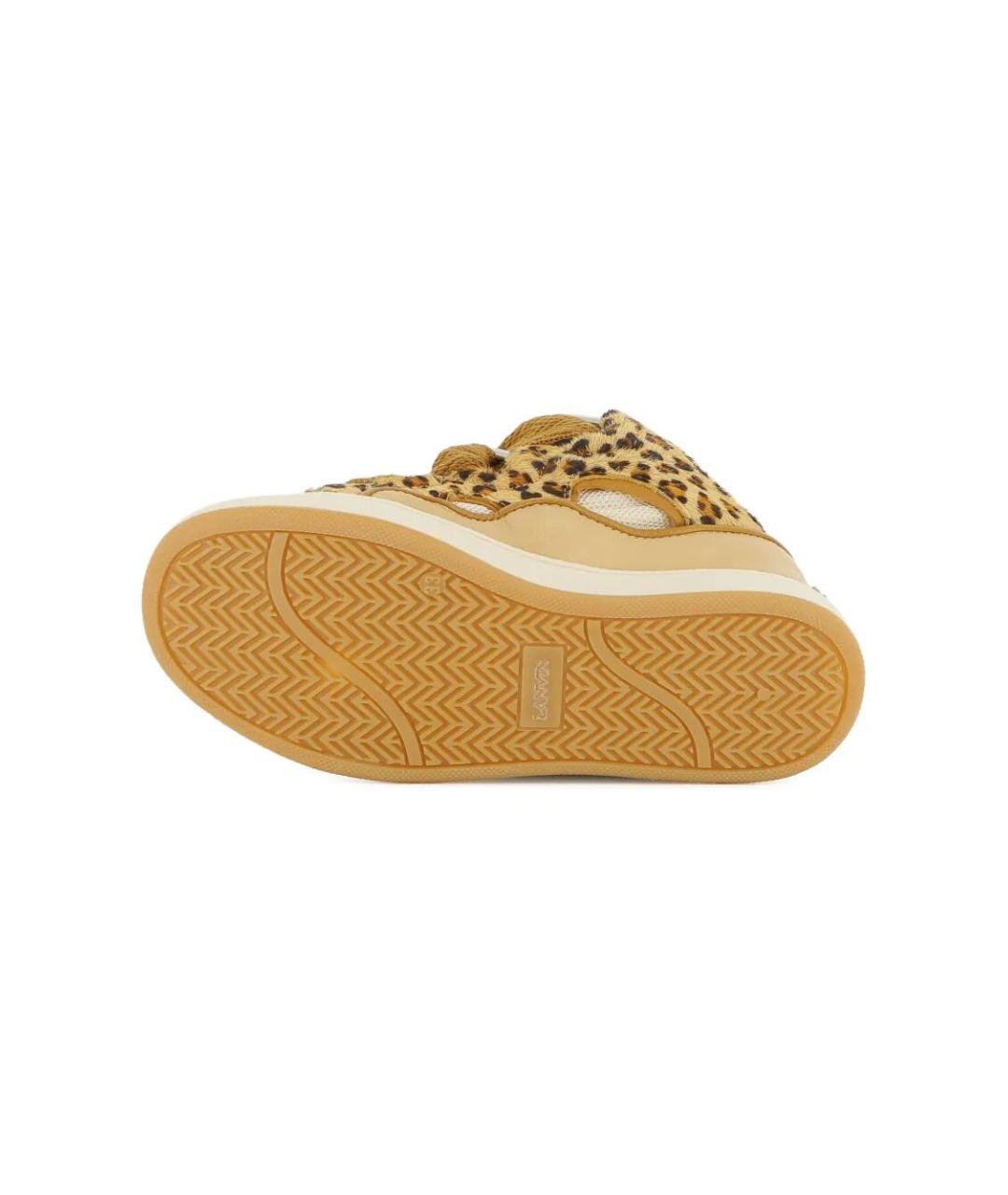 LANVIN Мульти текстильные кроссовки, фото 2