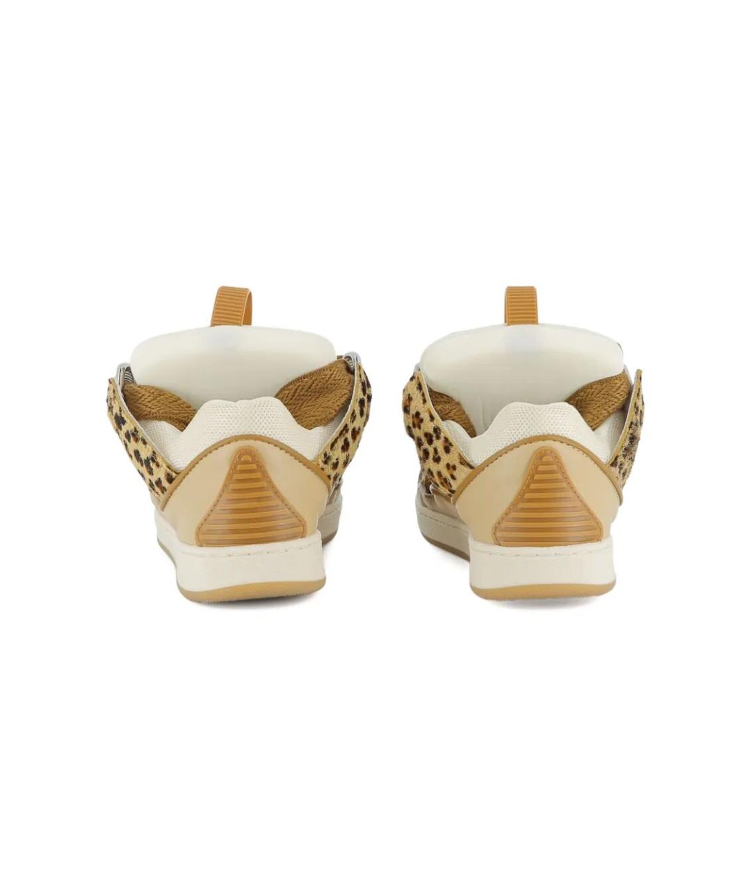 LANVIN Мульти текстильные кроссовки, фото 3