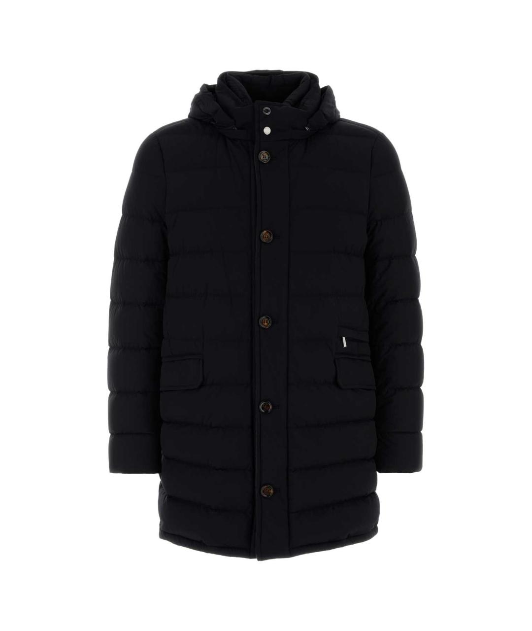 MOORER Синяя полиамидовая куртка, фото 1