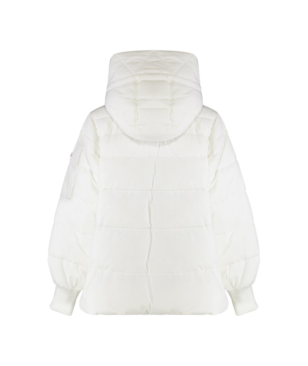 PINKO Белая полиэстеровая куртка, фото 2