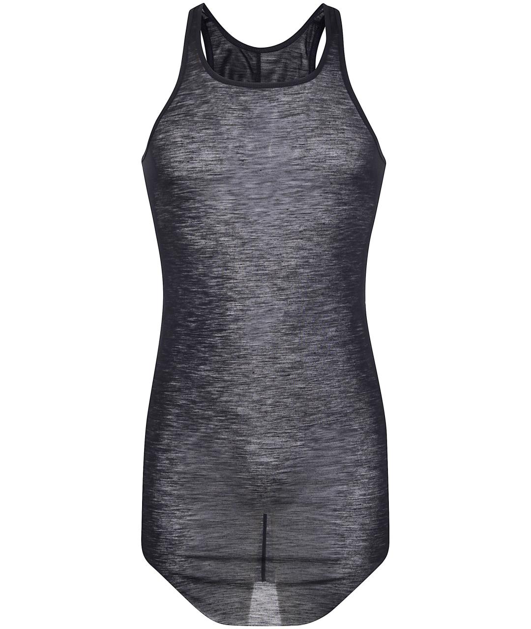 RICK OWENS Черная майка, фото 1