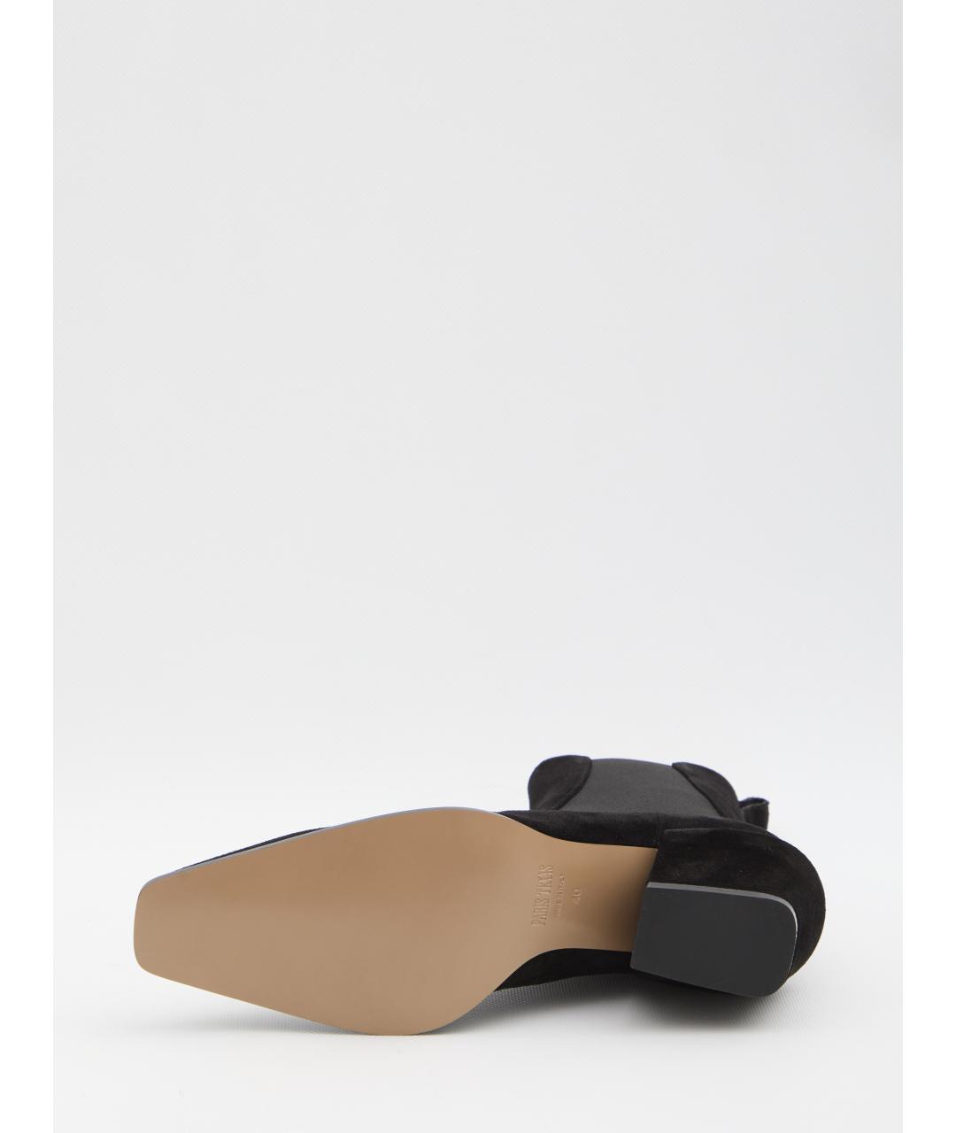 PARIS TEXAS Черные замшевые ботинки, фото 4