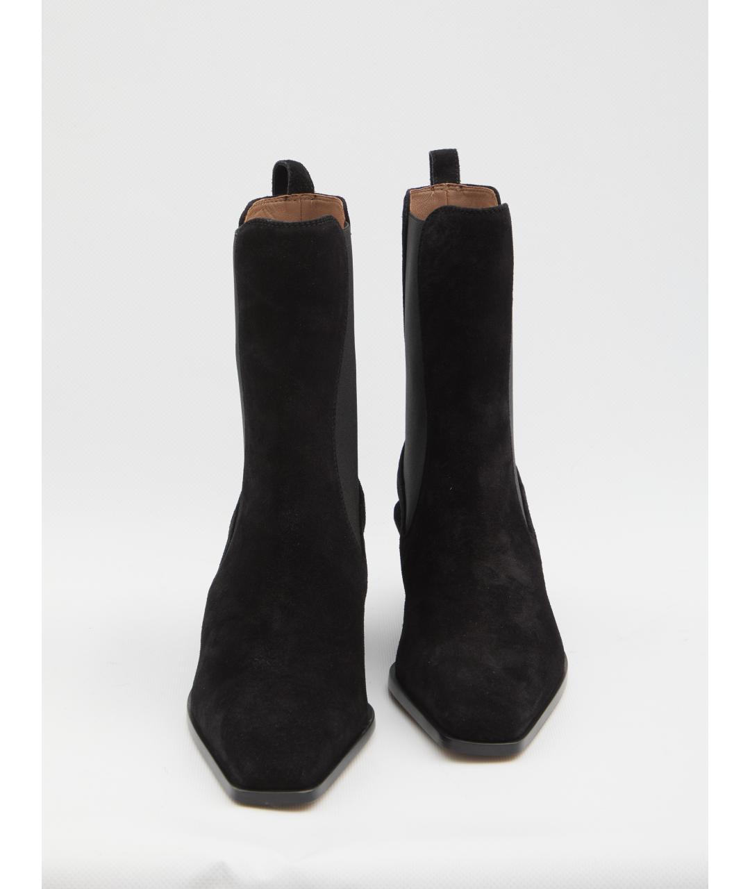 PARIS TEXAS Черные замшевые ботинки, фото 5