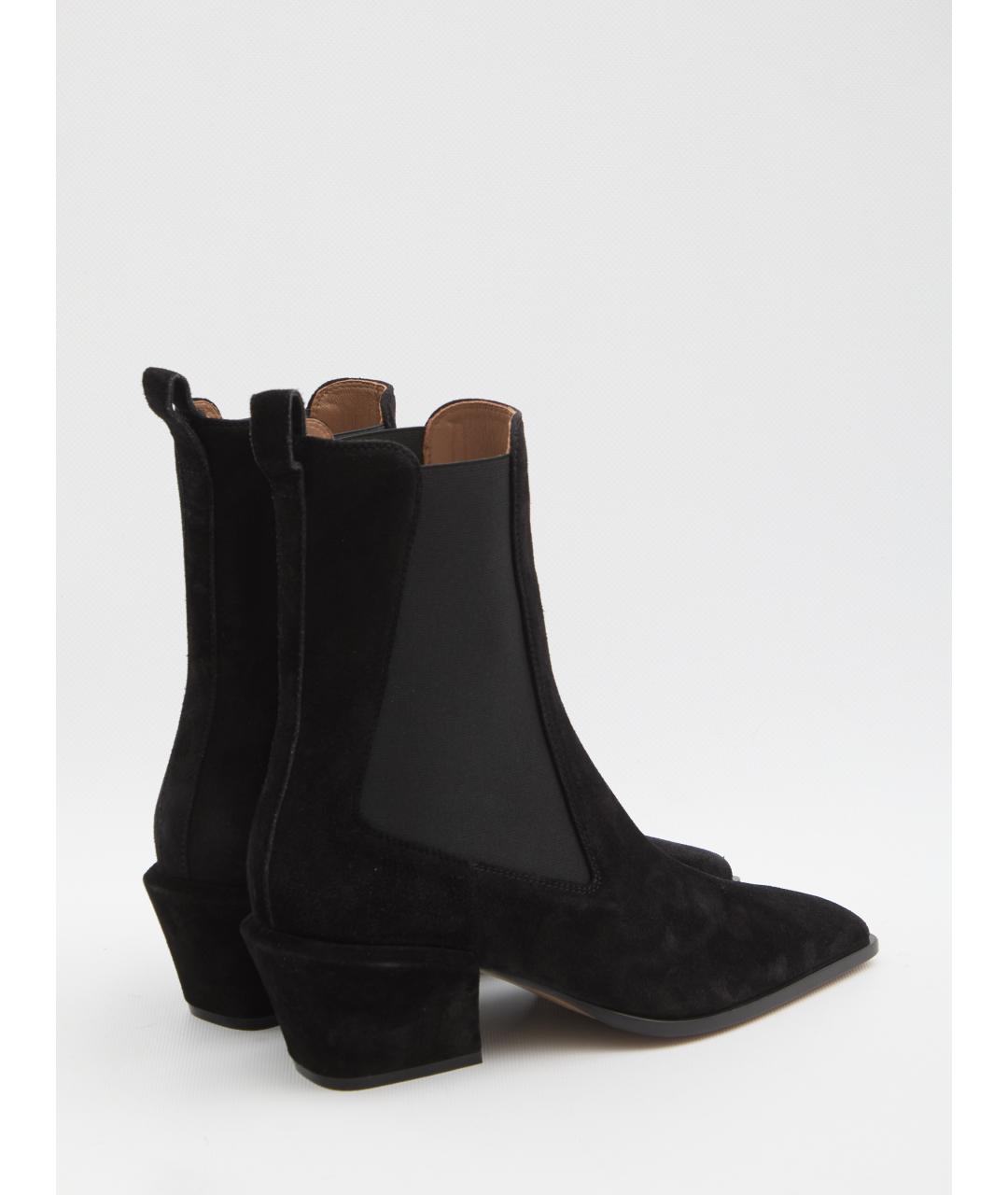 PARIS TEXAS Черные замшевые ботинки, фото 3