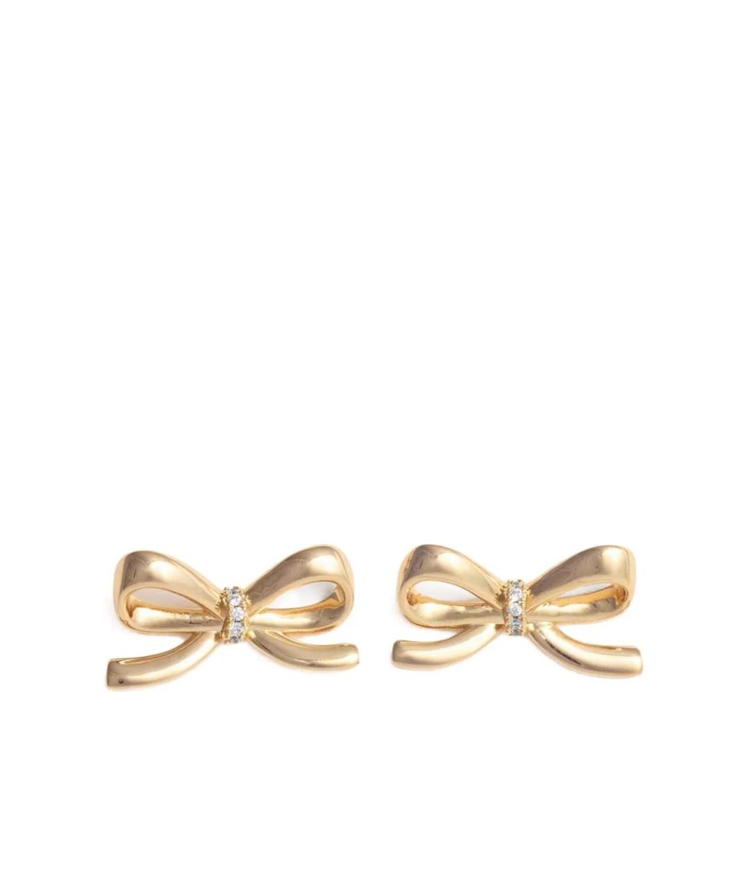 SELF-PORTRAIT Золотые латунные серьги, фото 1