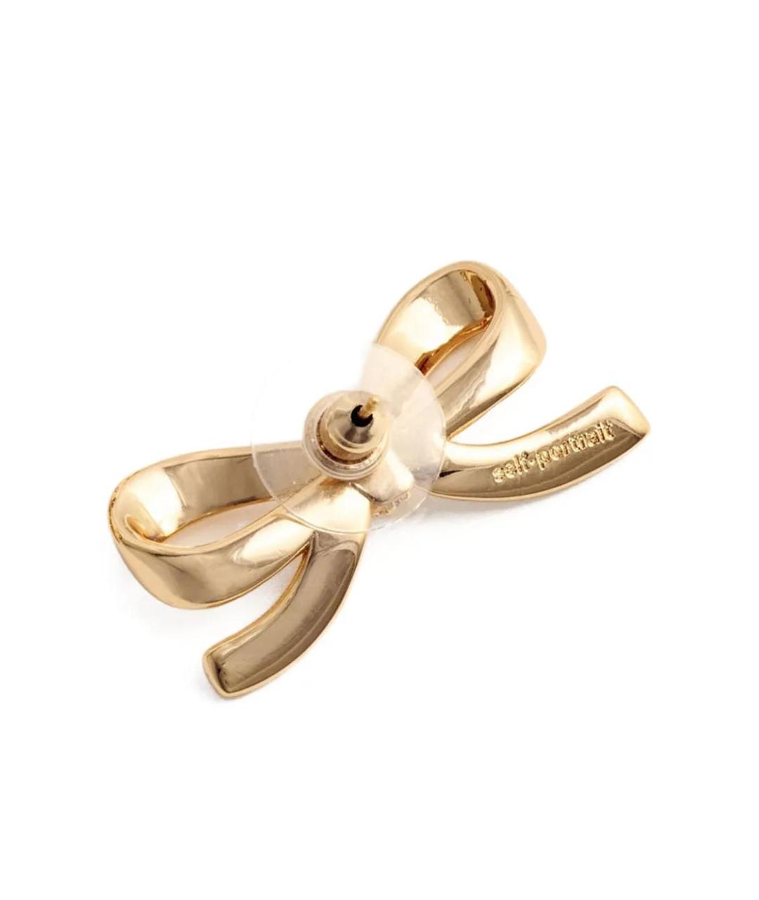 SELF-PORTRAIT Золотые латунные серьги, фото 4