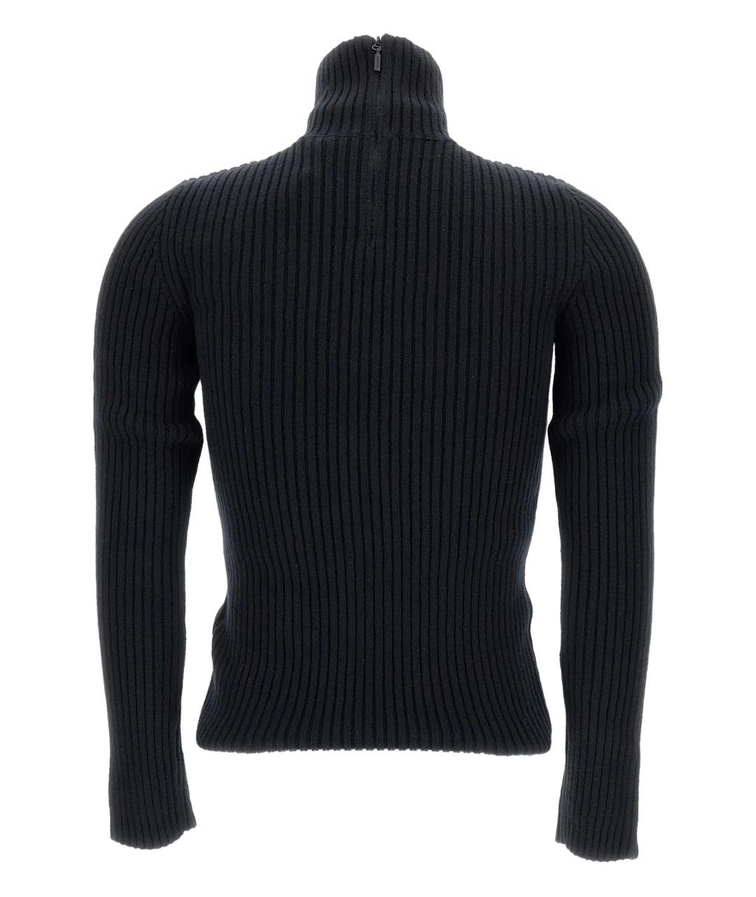 MAX MARA Черный шерстяной джемпер / свитер, фото 2
