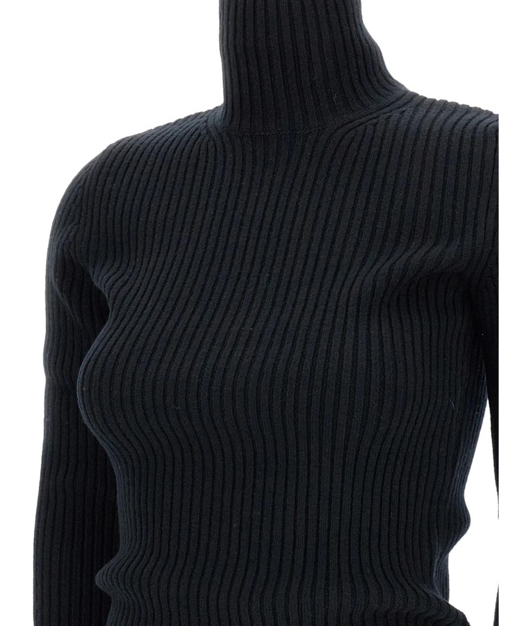 MAX MARA Черный шерстяной джемпер / свитер, фото 3
