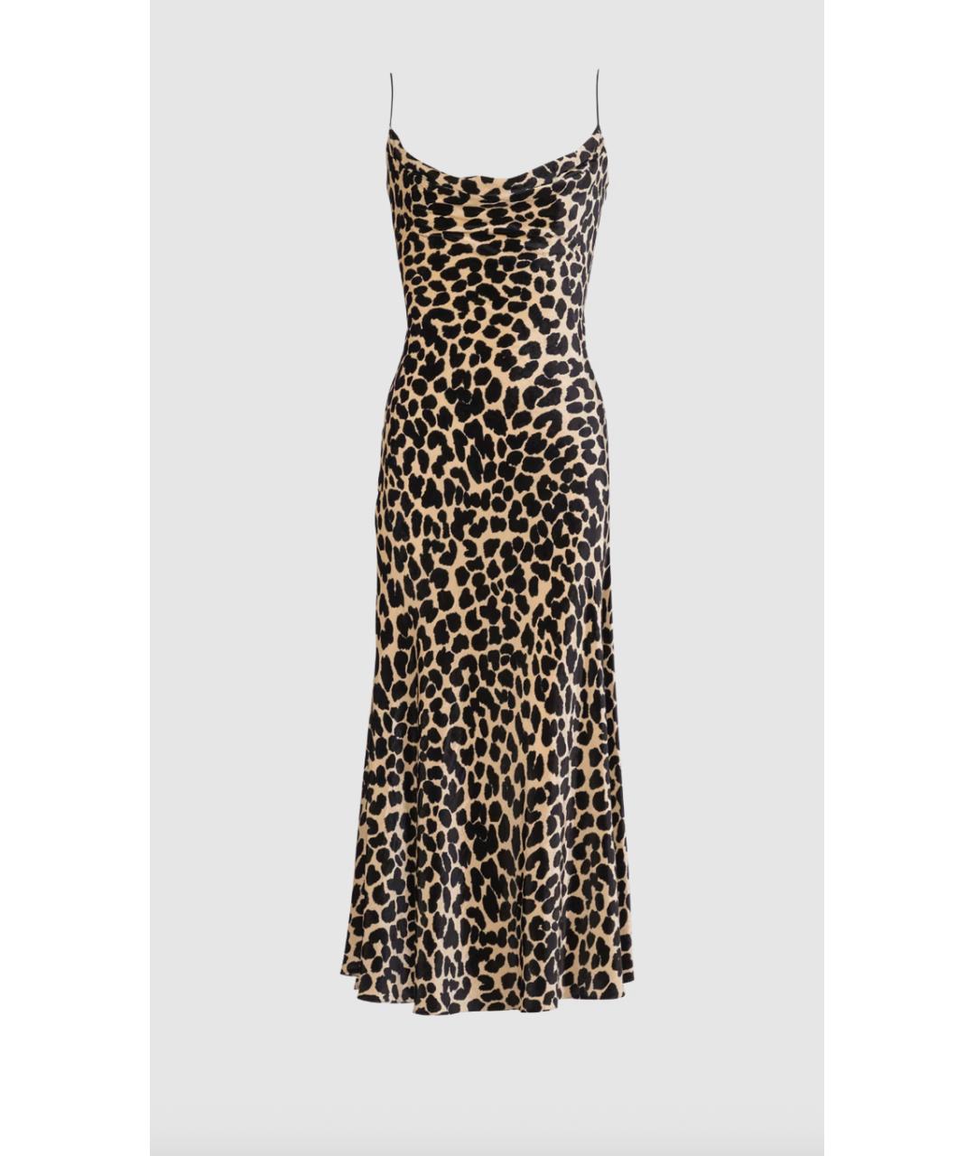 BALMAIN Мульти вискозное повседневное платье, фото 5