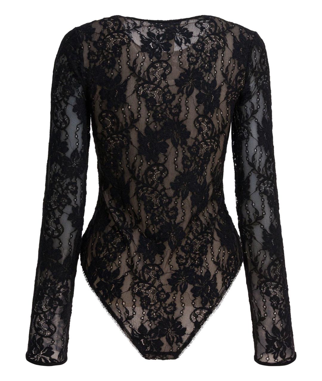 ZIMMERMANN Черное полиамидовое боди, фото 2