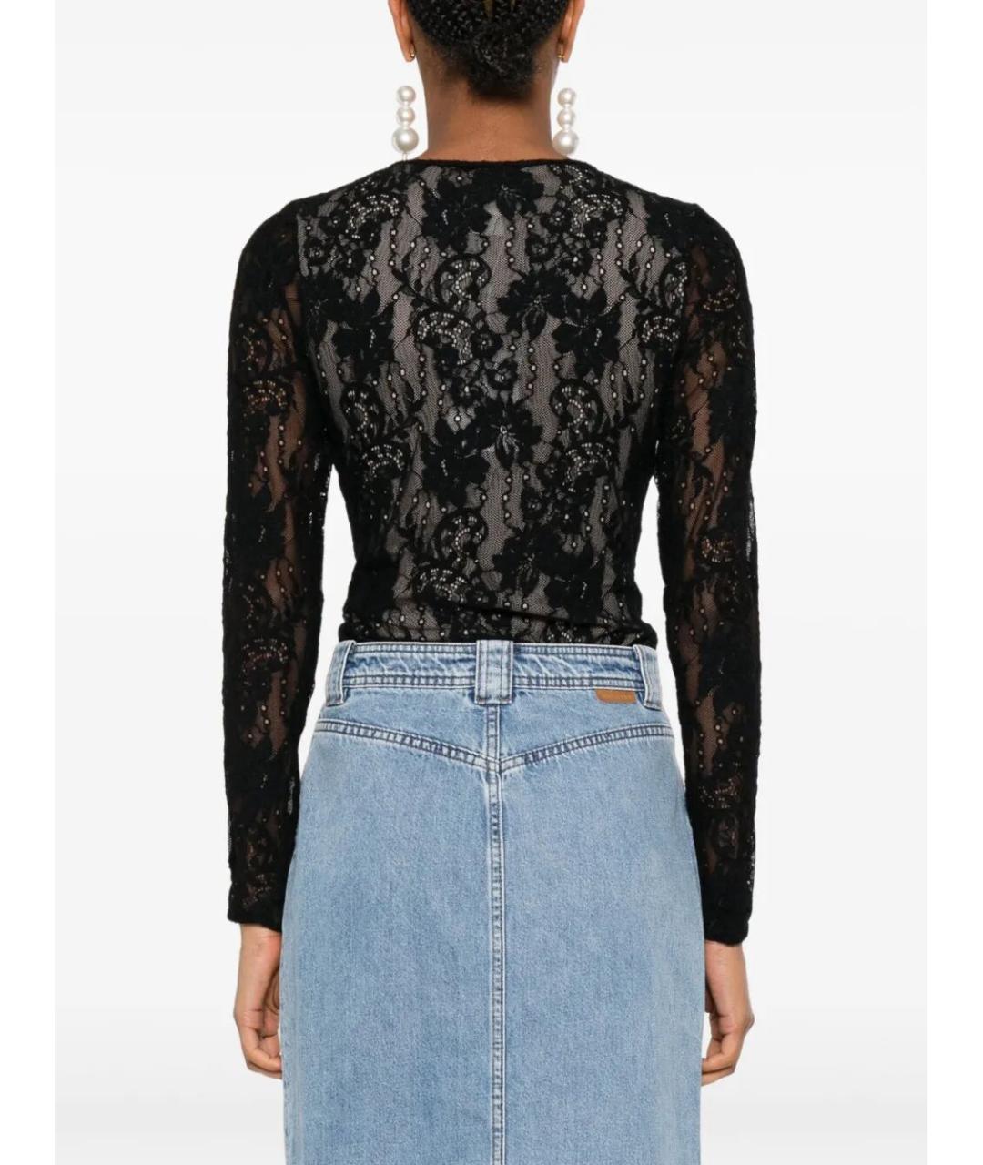 ZIMMERMANN Черное полиамидовое боди, фото 5