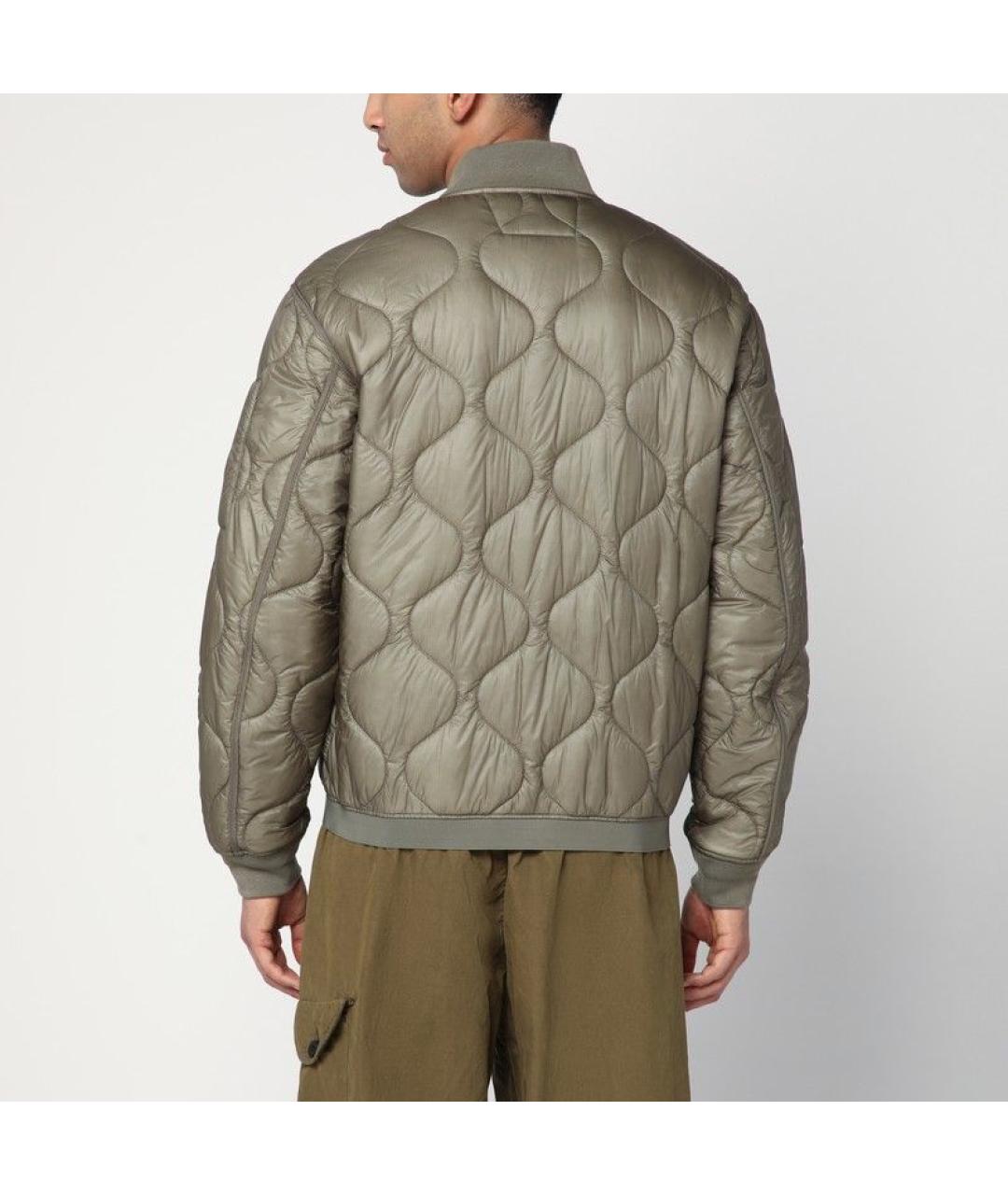 CP COMPANY Хаки полиэстеровая куртка, фото 3