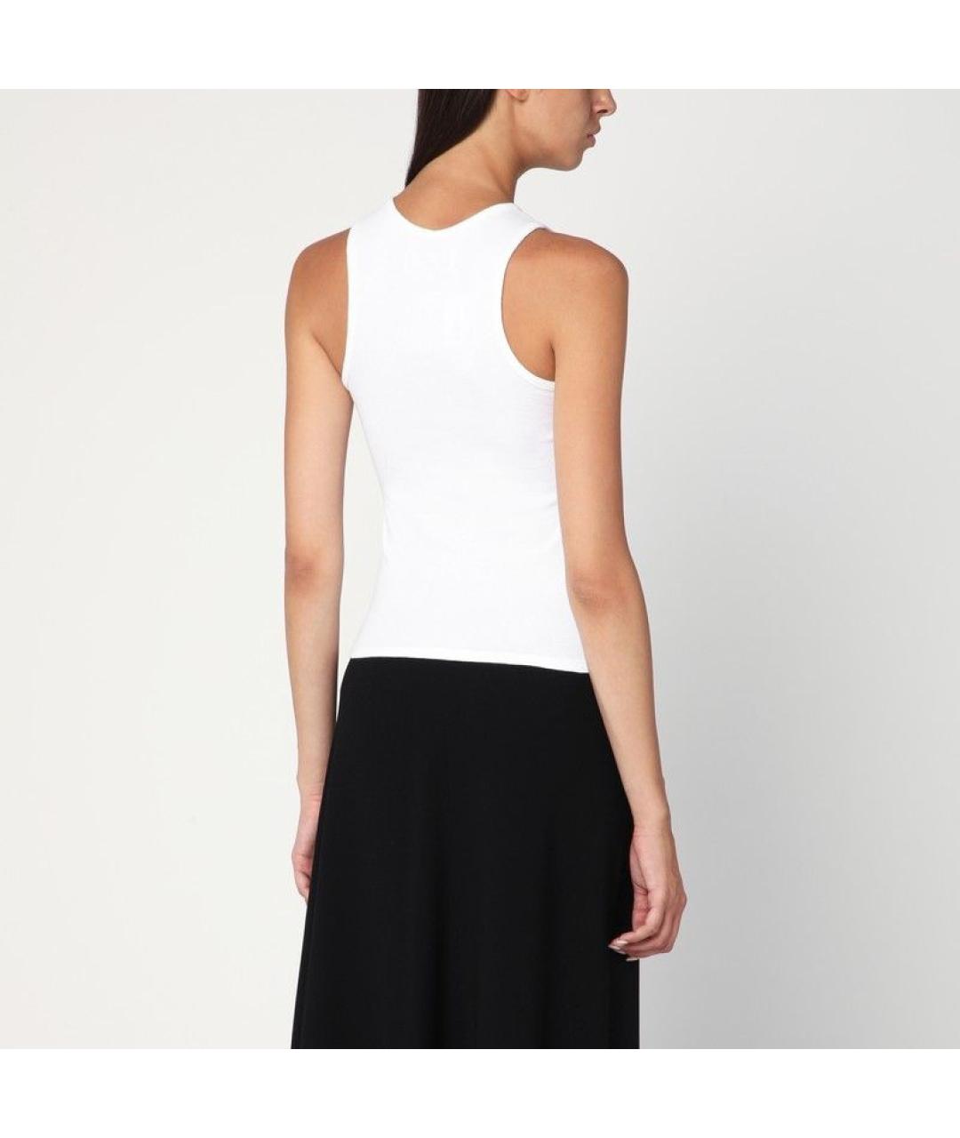 VIVIENNE WESTWOOD Белая хлопковая майка, фото 3