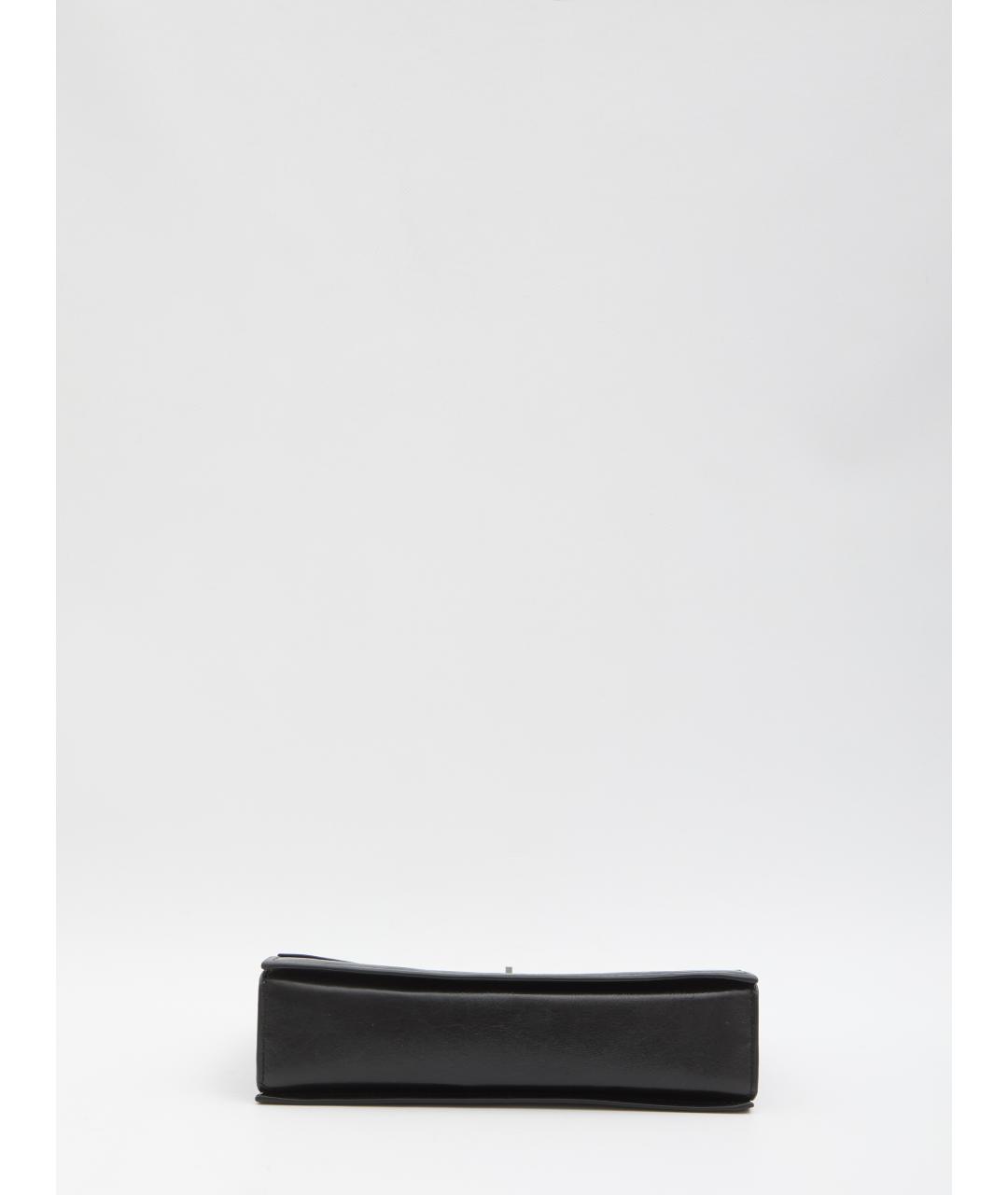 TORY BURCH Черная кожаная сумка через плечо, фото 3